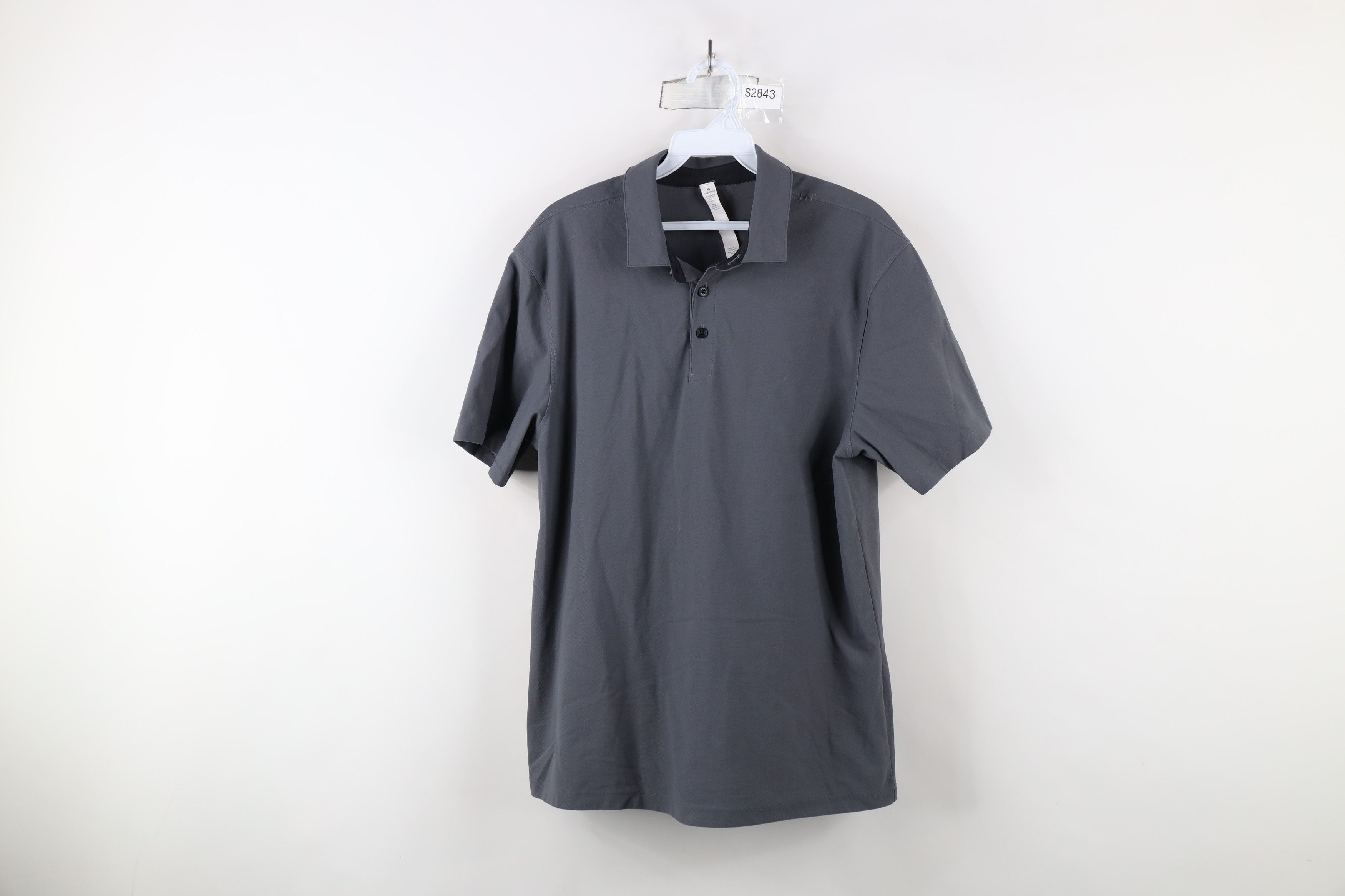 Lululemon × Vintage Lululemon Herringbone Short Sleeve Collared Polo Shirt Size US M / EU 48-50 / 2 - 1 Thumbnail