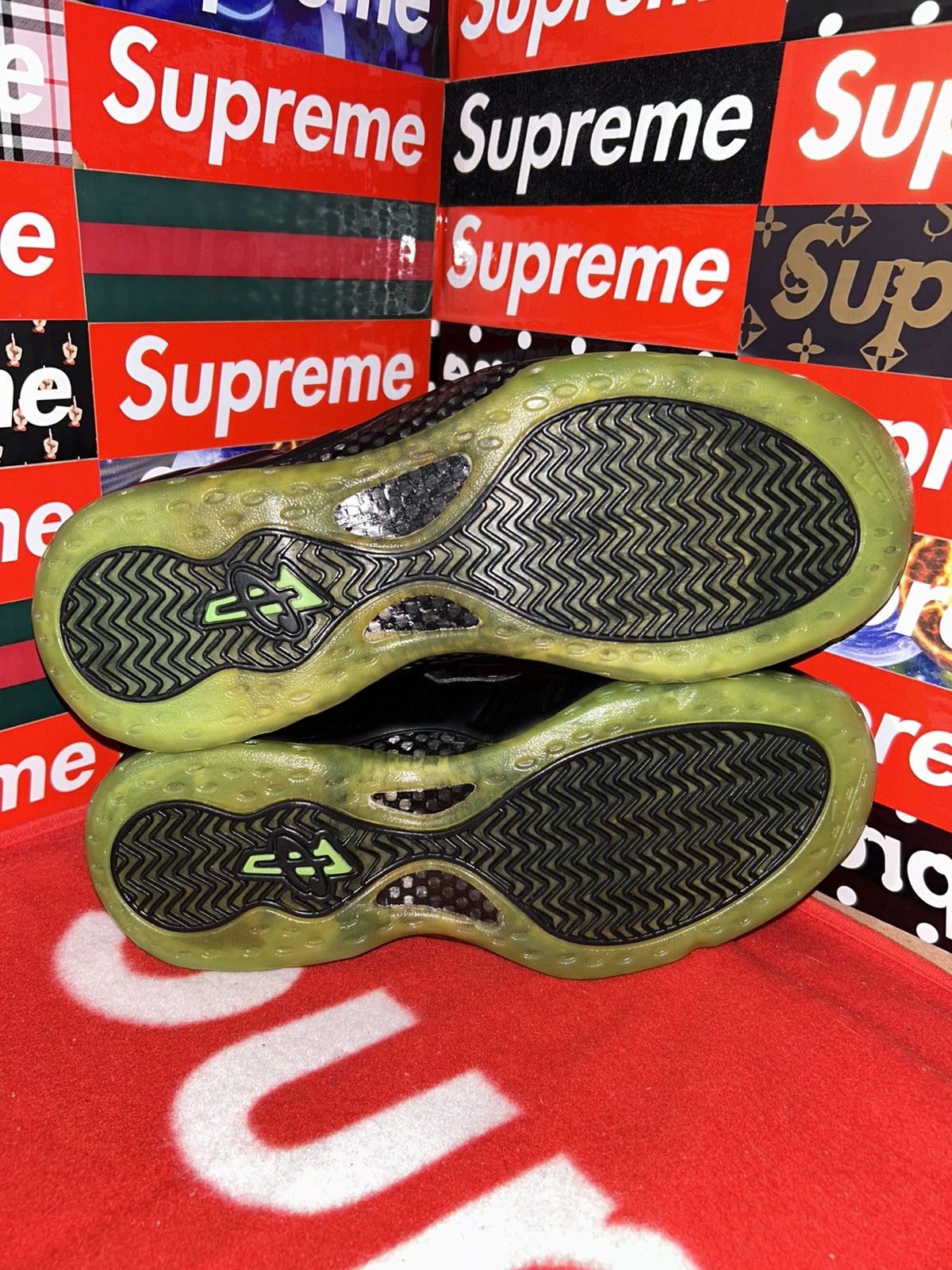 Nike Nike Air Foamposite One Green Goblin (HOH) 314996-030 NEW Size US 12 / EU 45 - 5 Thumbnail