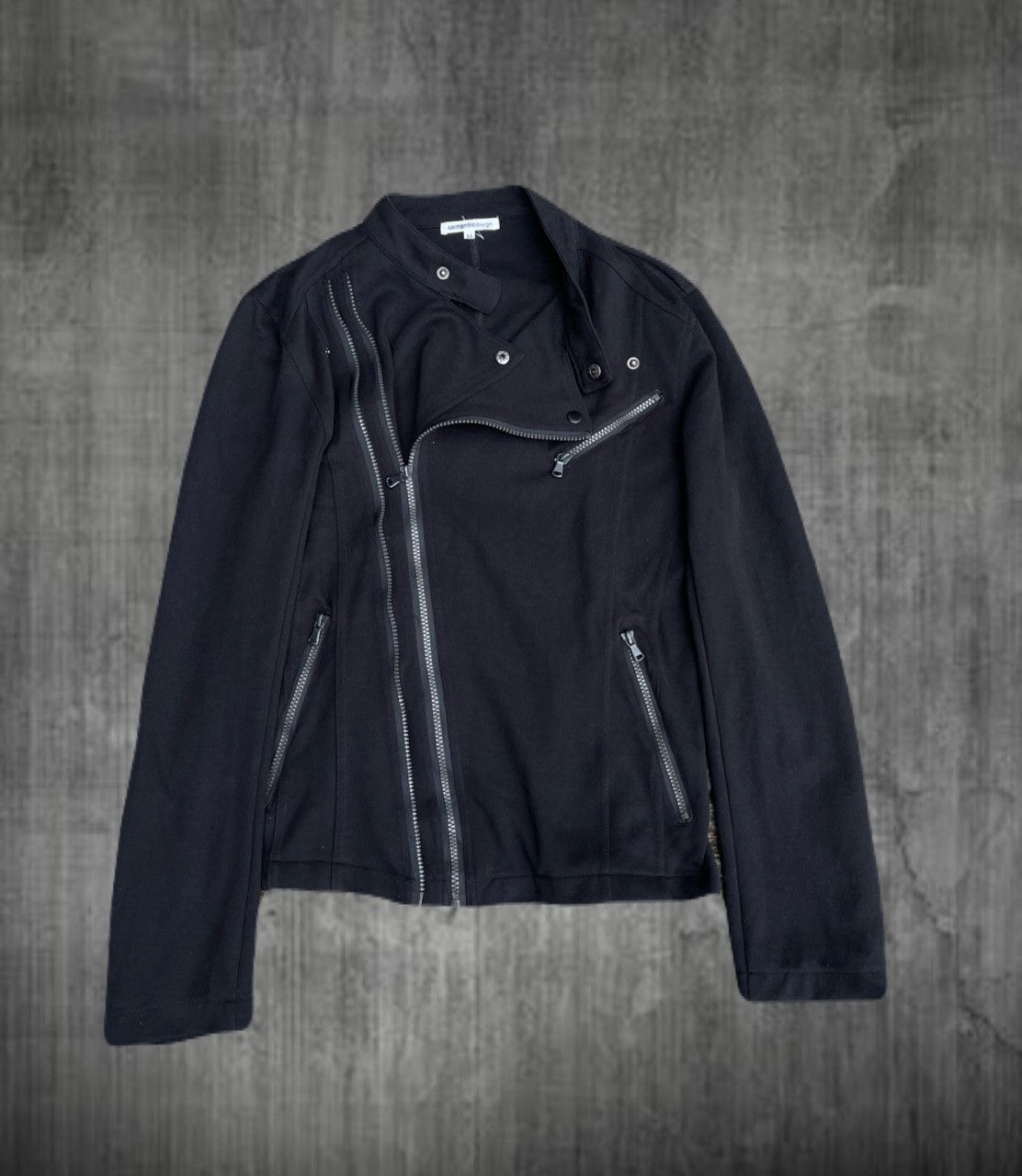 ジャケット・アウター archive semantic design mulch zip jacket 2000s Semanticdesign Vkei Multi Zip Jacket Japanese archive - www