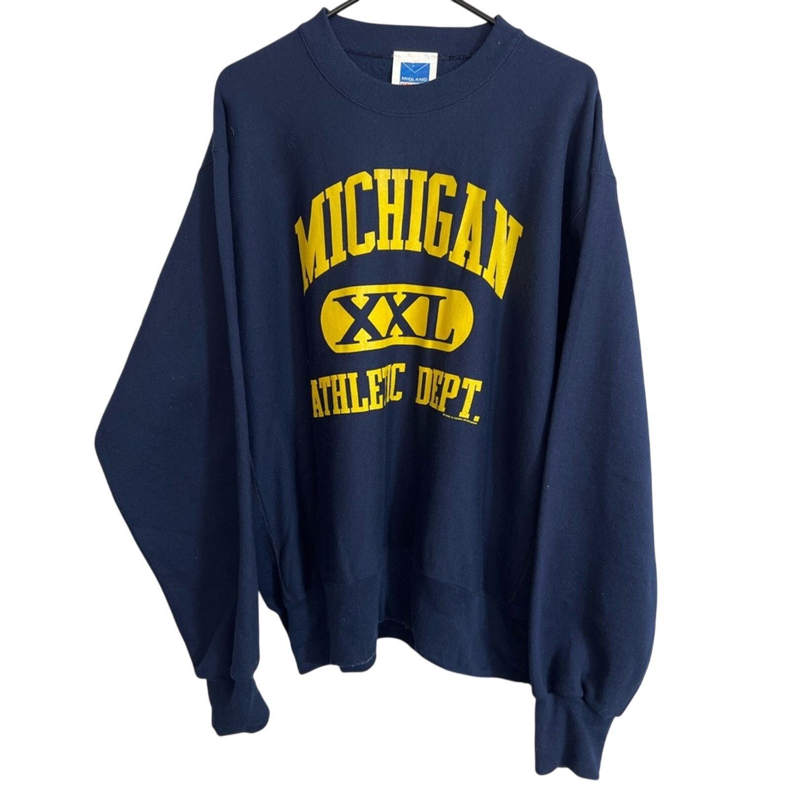 Vintage VTG 90’s Champion-Style Reverse Weave Michigan Wolverines XL Size US XL / EU 56 / 4 - 1 Thumbnail