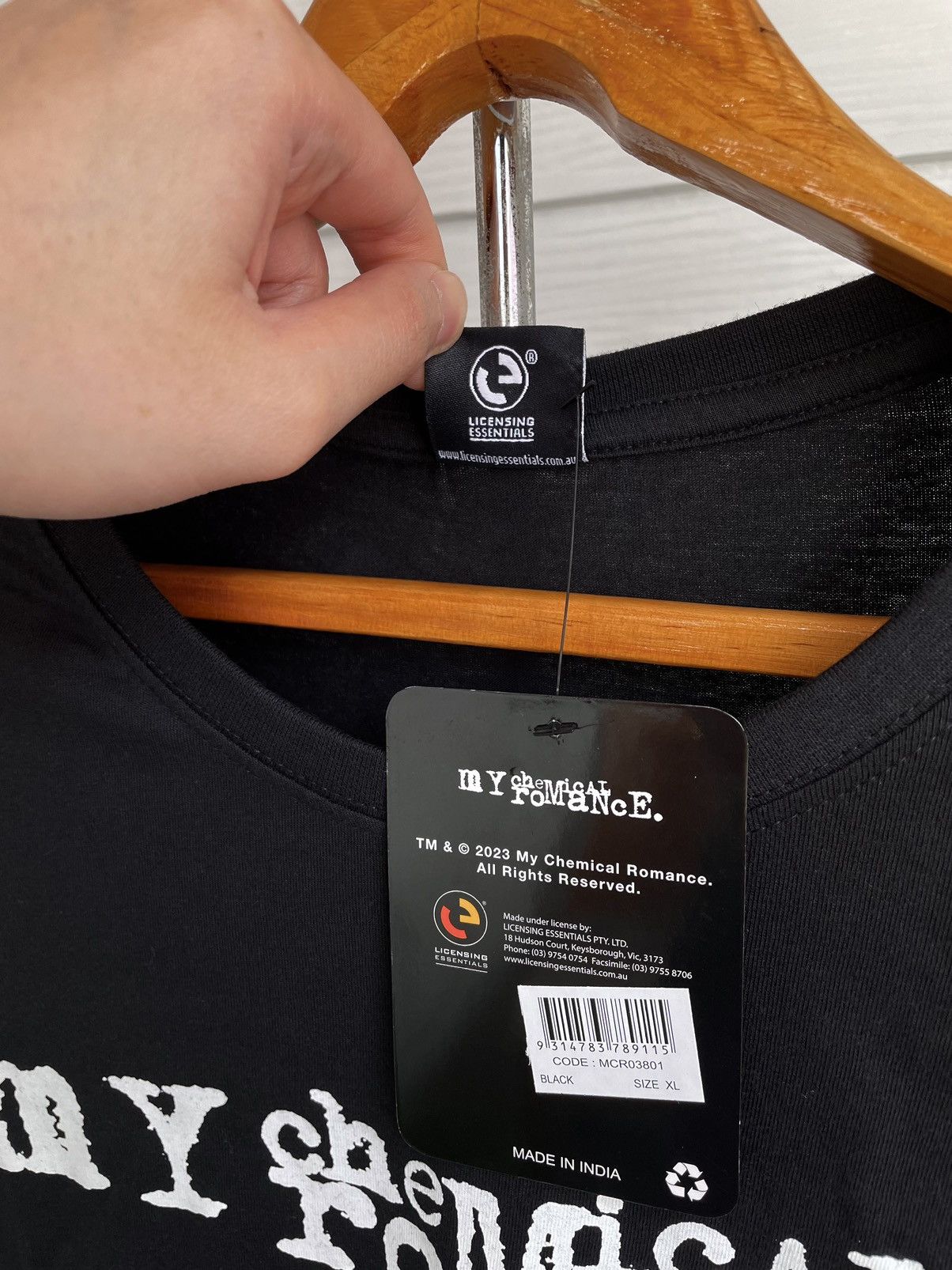 Band Tees × My Chemical Romance MY CHEMICAL ROMANCE THREE CHEERS FOR SWEET REVENGE (2023) Size US XL / EU 56 / 4 - 6 Thumbnail