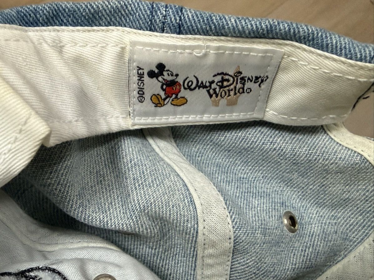 Disney Vintage denim cap with embroidered Donald Duck. Size ONE SIZE - 5 Thumbnail