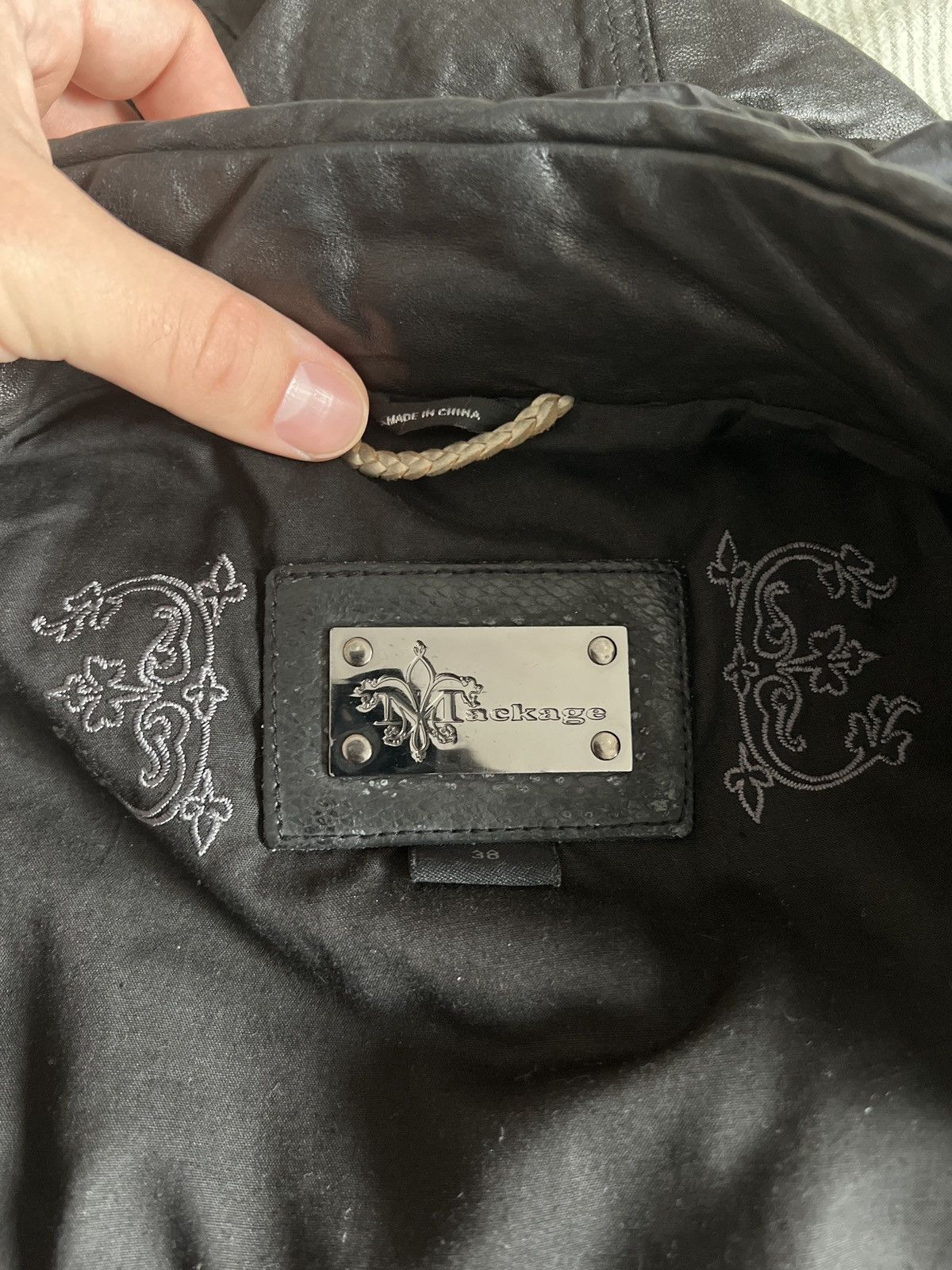 Mackage Mackage Leather Jacket With Hood Size US M / EU 48-50 / 2 - 6 Thumbnail