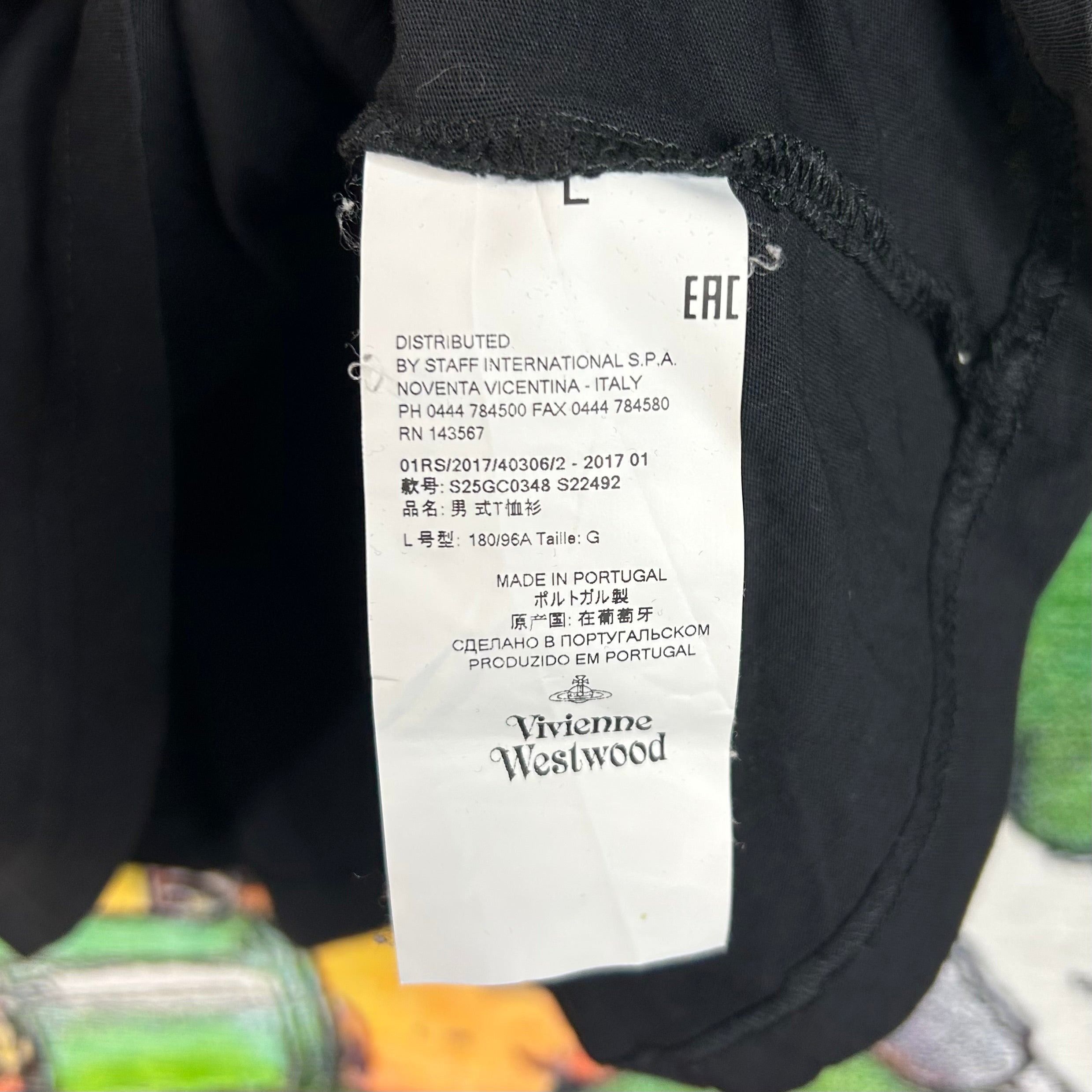 Vivienne Westwood Vivienne Westwood Embroidered Orb Tee Size Large Size US L / EU 52-54 / 3 - 3 Thumbnail