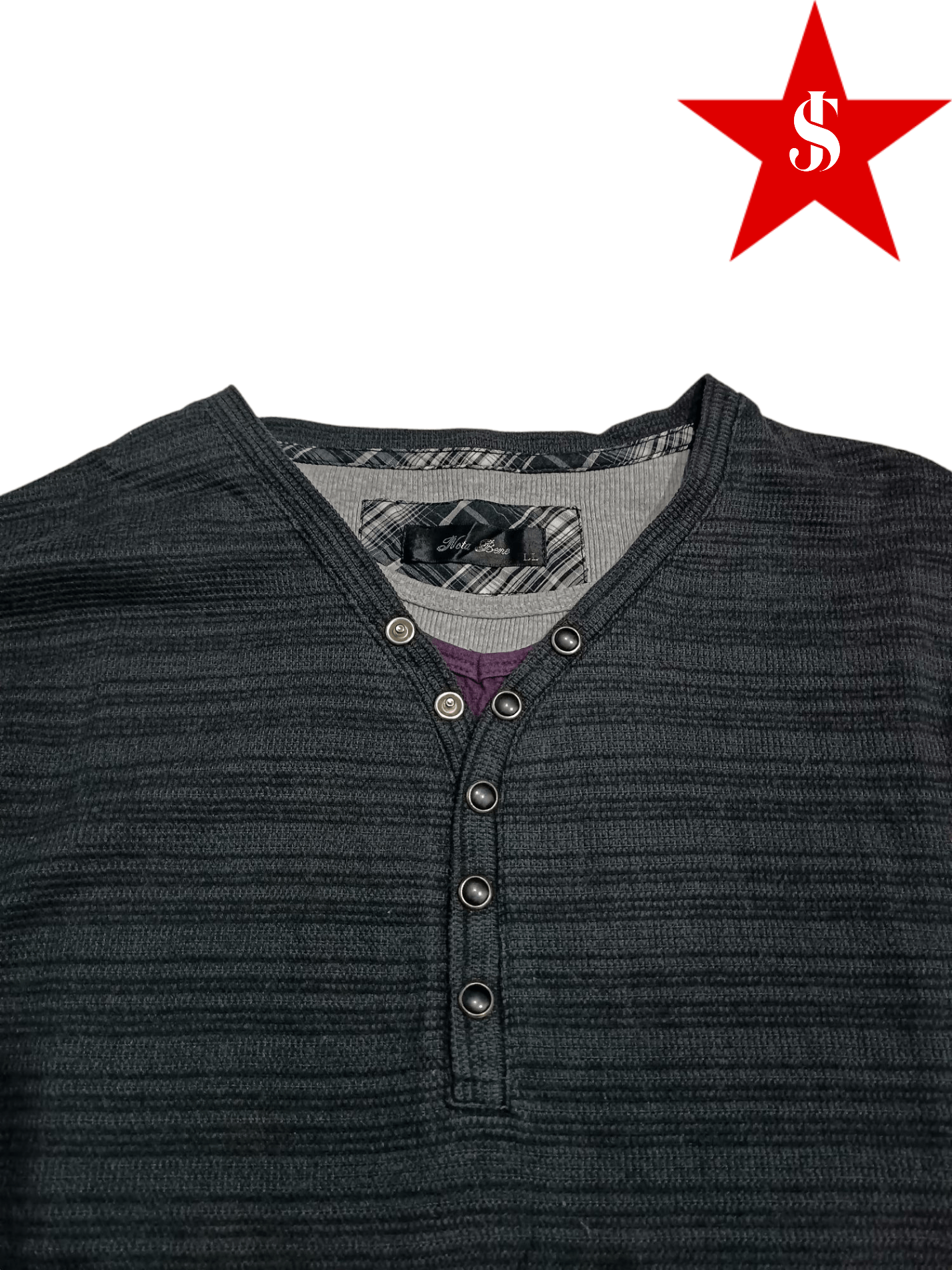 Japanese Brand Long Sleeve Three Layer