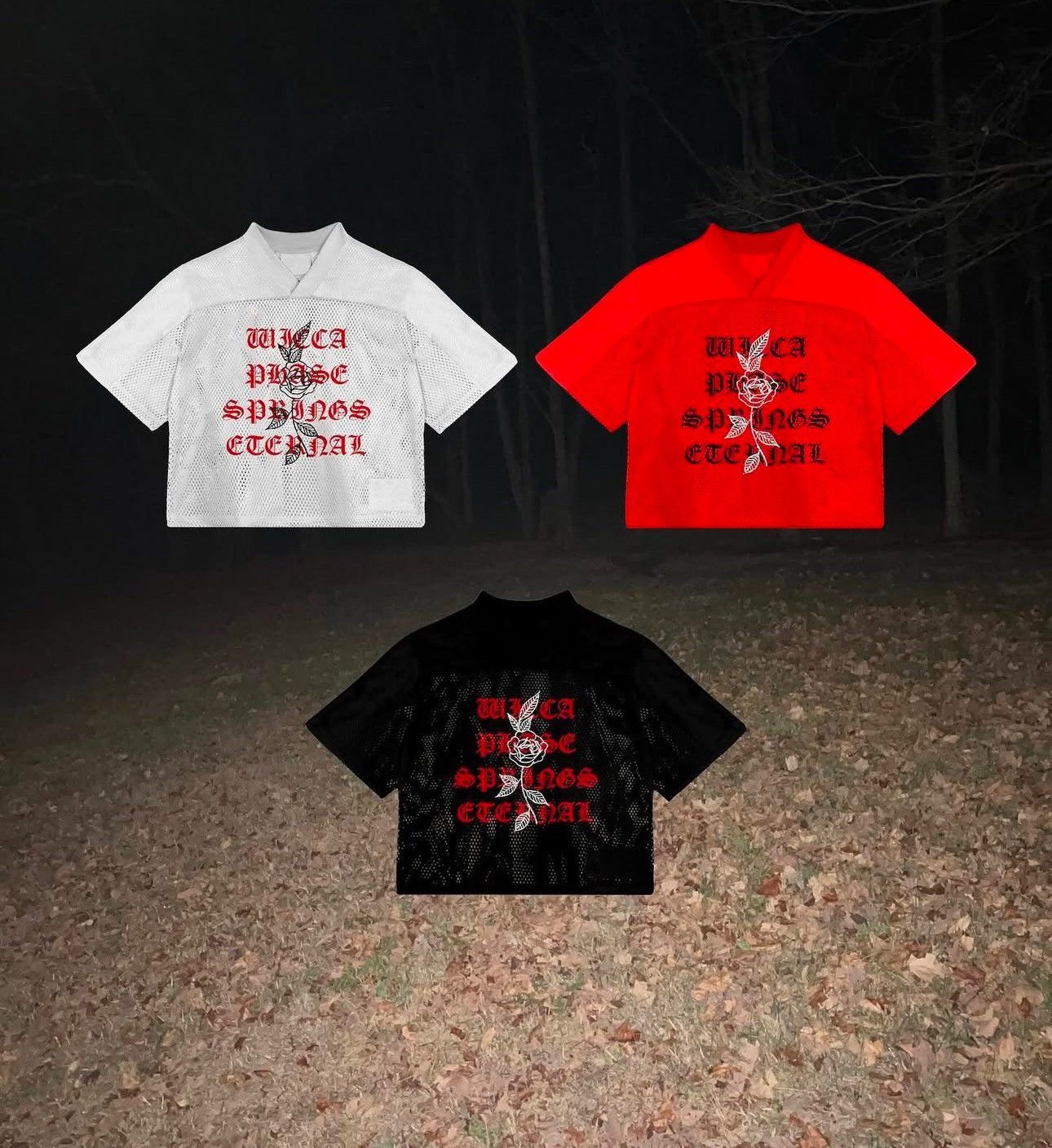 GOTHBOICLIQUE 🥀 gothboiclique x wicca phase x copes rose hockey jersey Size US M / EU 48-50 / 2 - 8 Thumbnail