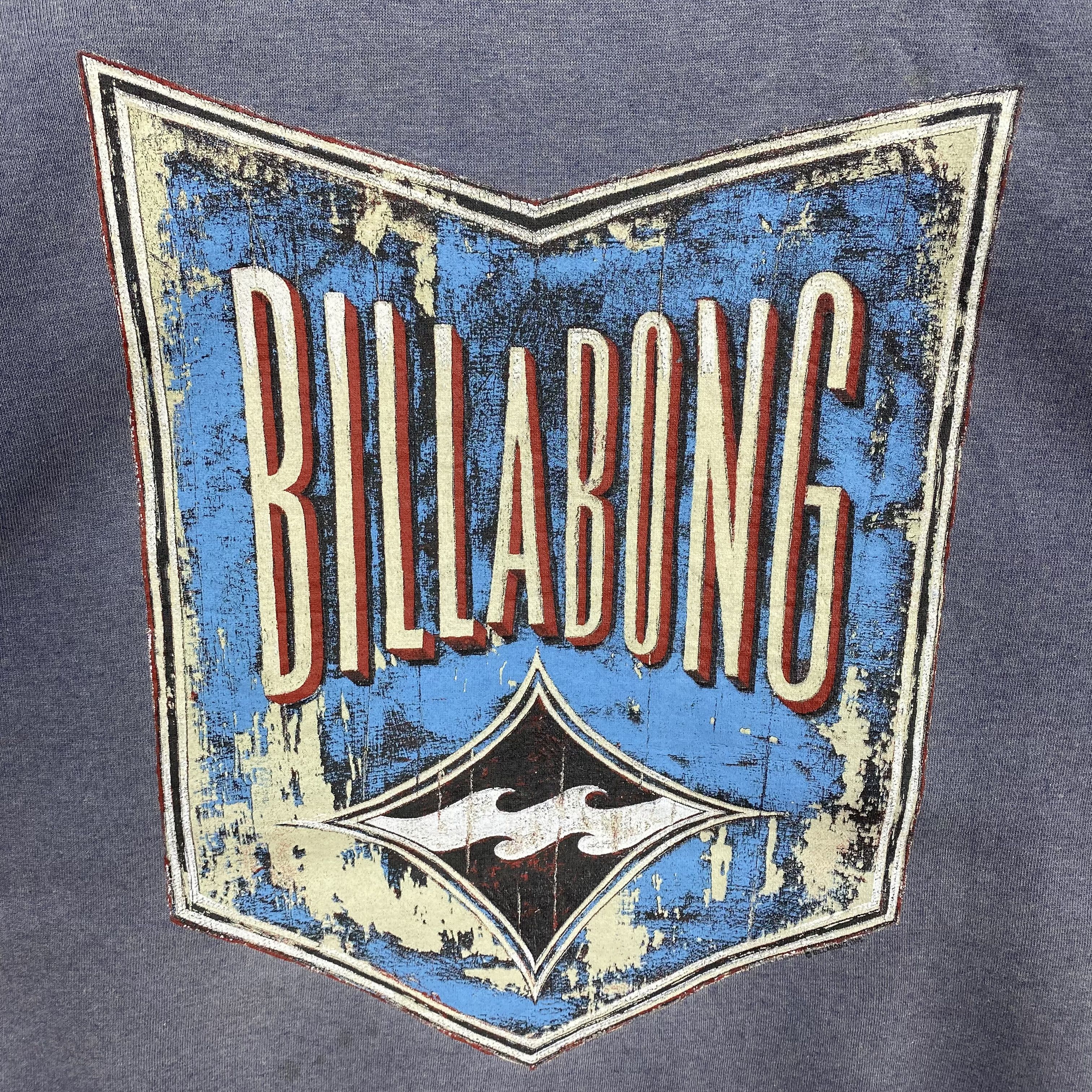 Billabong Vintage 90s Dirty Billabong Sweatshirt Surf Skate Jumper Size US L / EU 52-54 / 3 - 4 Thumbnail