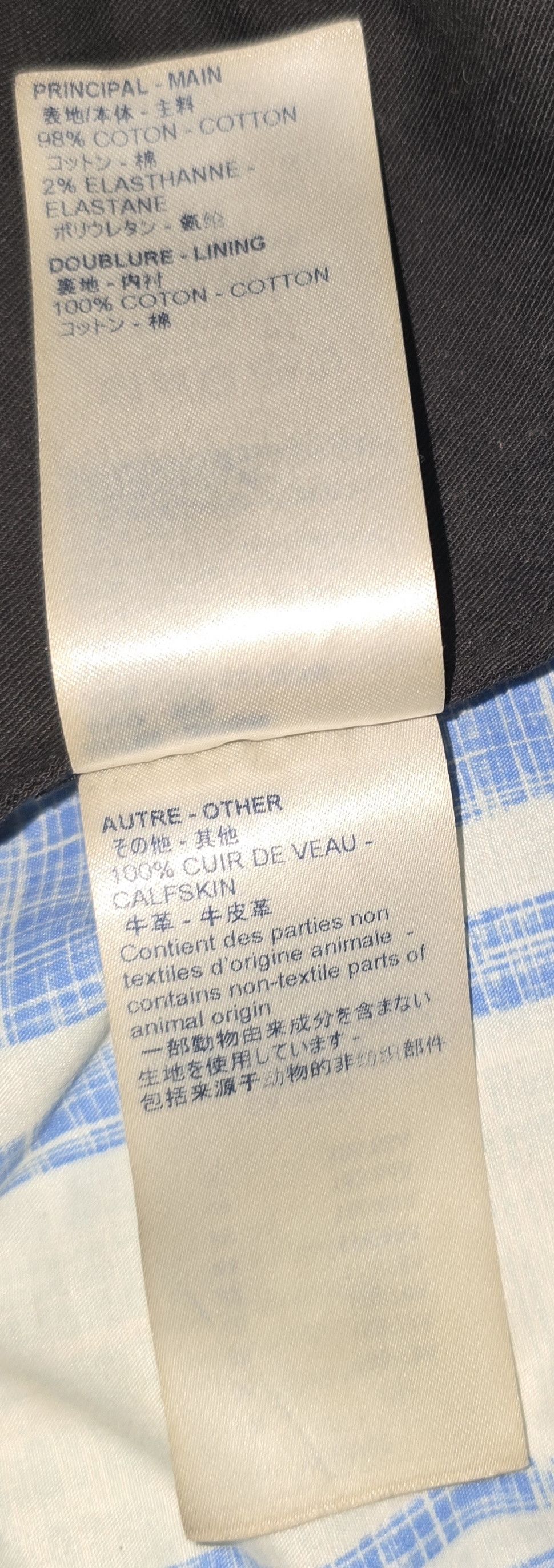 Louis Vuitton Black LV slim stretch denim Size US 34 / EU 50 - 6 Thumbnail