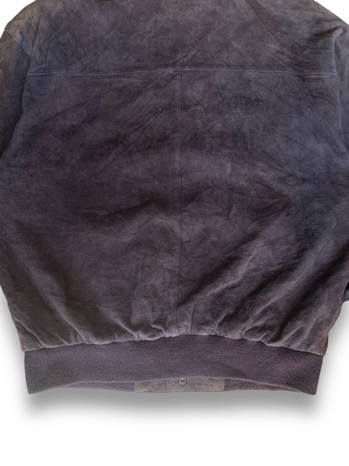 Carlo Palazzi Vintage Carlo Palazzi Faded Suede Sheepskin Bomber Jacket Size US L / EU 52-54 / 3 - 13 Thumbnail