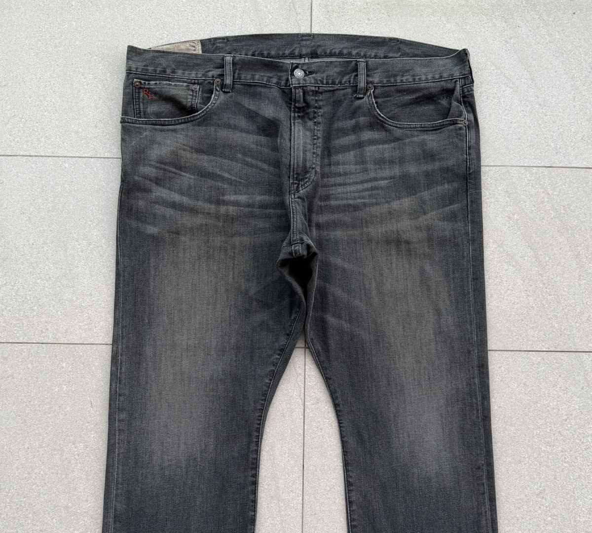 Polo Ralph Lauren Vintage Polo Ralph Lauren (RL) Slim Straight Denim Pant Size US 42 / EU 58 - 3 Thumbnail