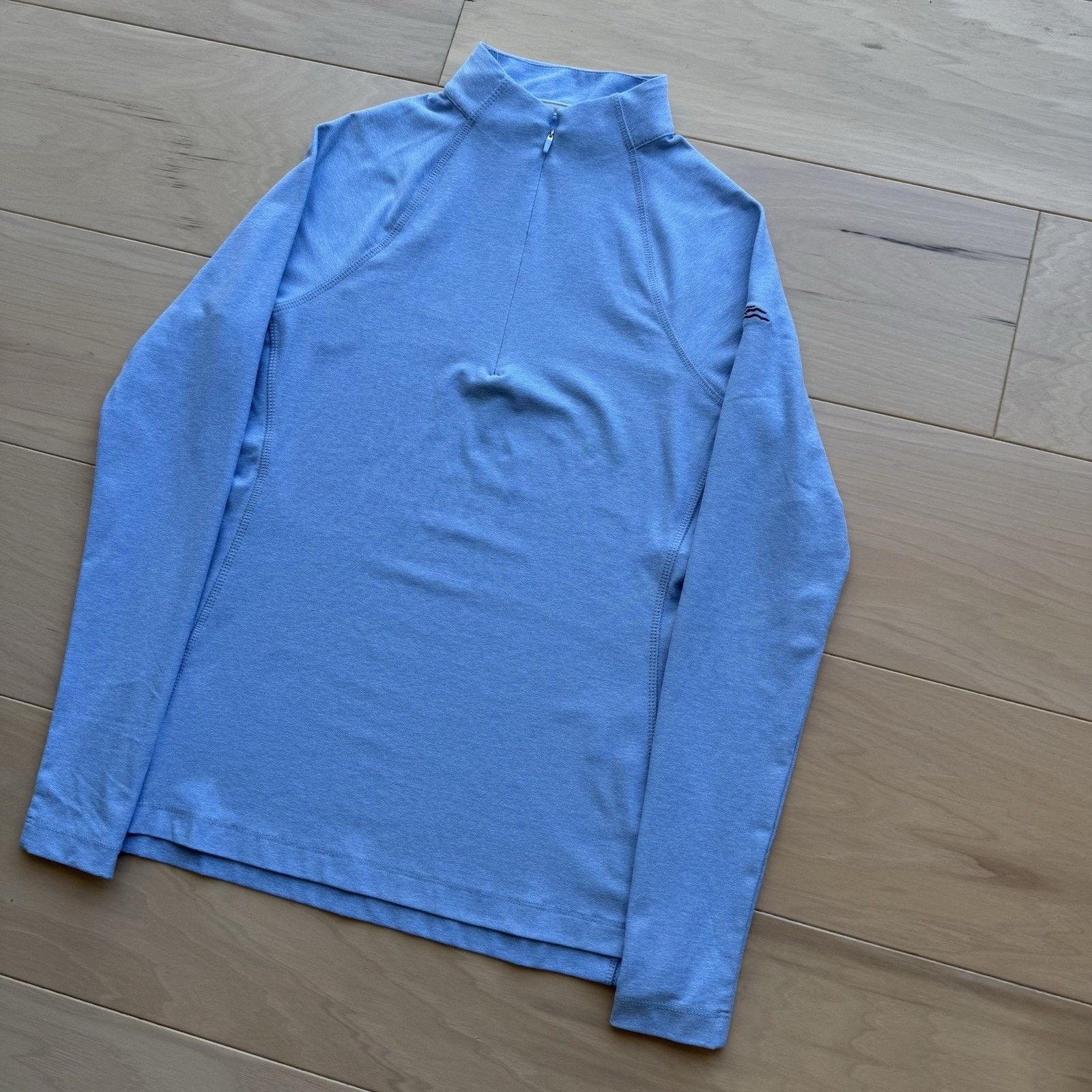 Peter Millar Peter Millar 1/4 Zip Pullover Women's XS Blue Lightweight Size XS / US 0-2 / IT 36-38 - 10 Thumbnail