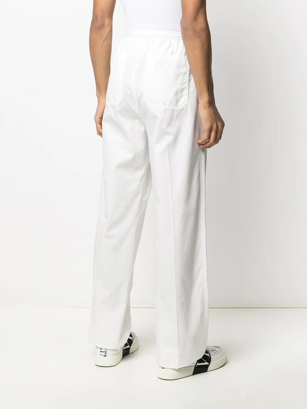 Valentino o1y0525 Jogger & Sweatpant in White Size US 30 / EU 46 - 4 Thumbnail