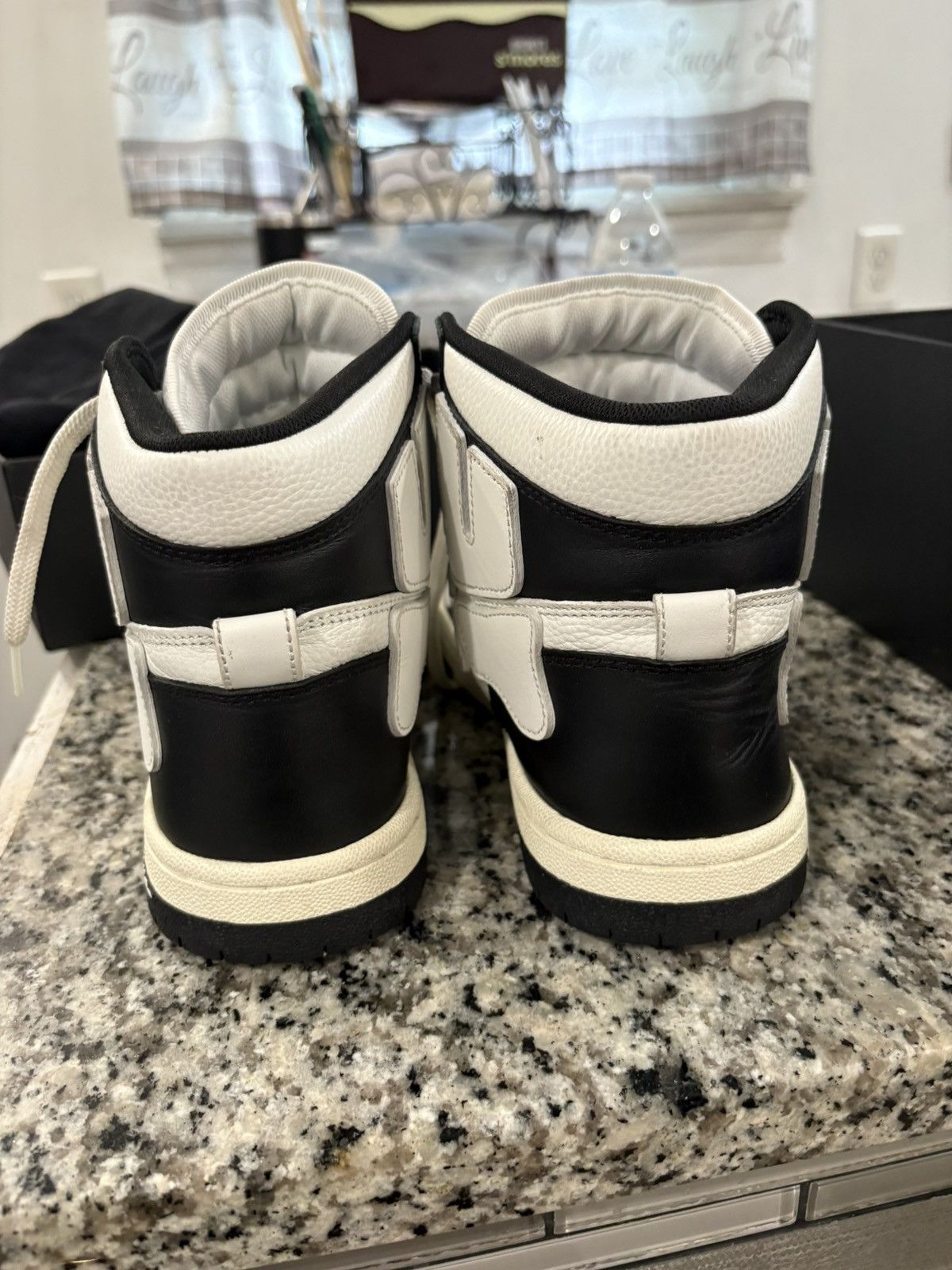 Amiri Amiri Skeleton Hi Top Size US 7 / EU 40 - 4 Thumbnail