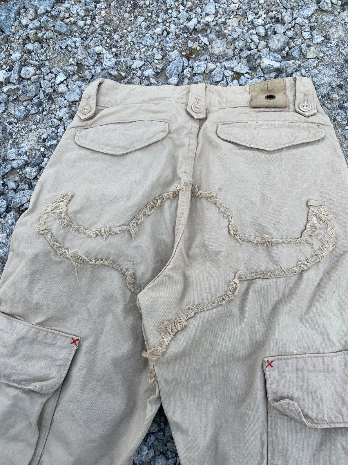 If Six Was Nine × Japanese Brand × Vintage Vintage Smile Jeans Cargopant Size US 27 - 14 Thumbnail