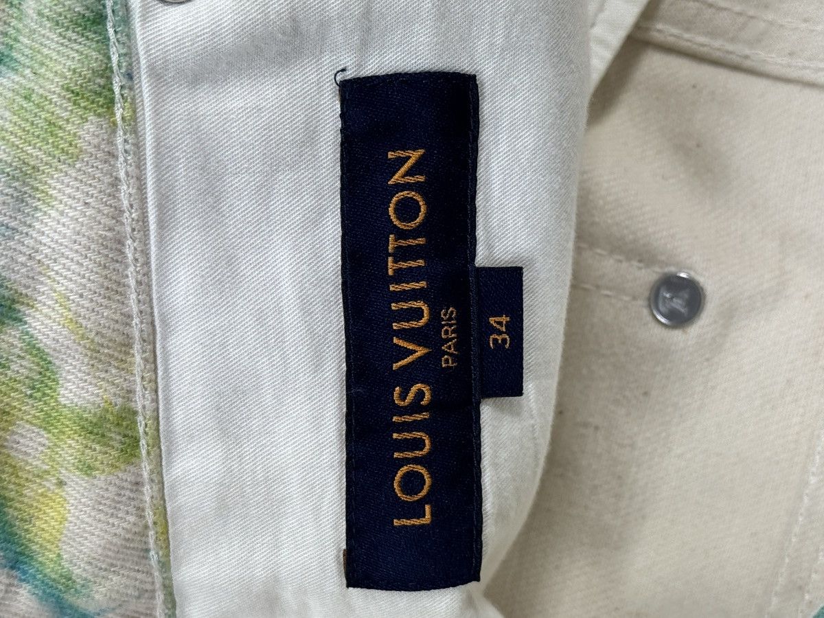 Louis Vuitton Louis Vuitton Crayon Monogram Denim Jeans Size US 34 / EU 50 - 6 Thumbnail