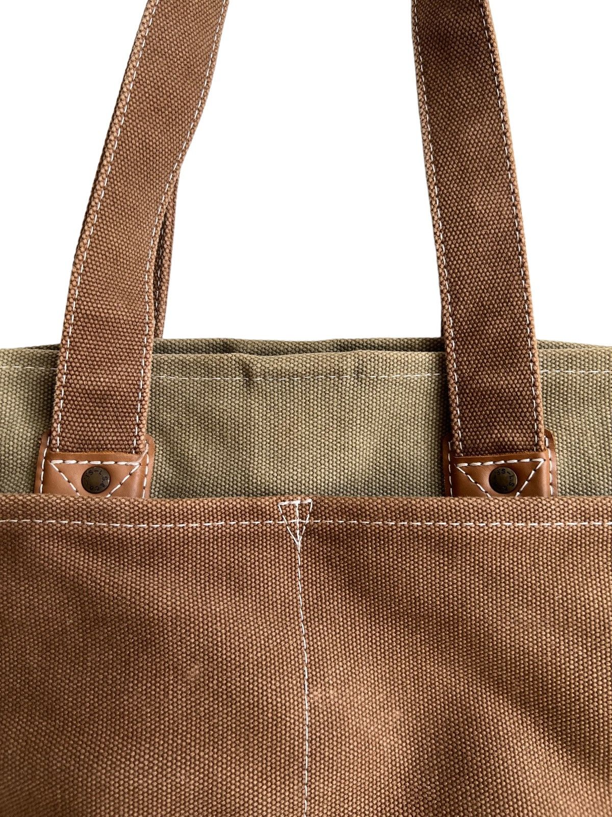 Levi's Made & Crafted Vtg 80s Levi's Durable Canvas Cotton Tactical Shoulder Bag Size ONE SIZE - 6 Thumbnail