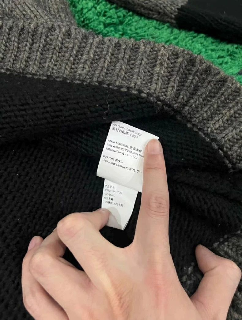 Our Legacy Our Legacy size50 Striped polo sweater Size US M / EU 48-50 / 2 - 5 Thumbnail