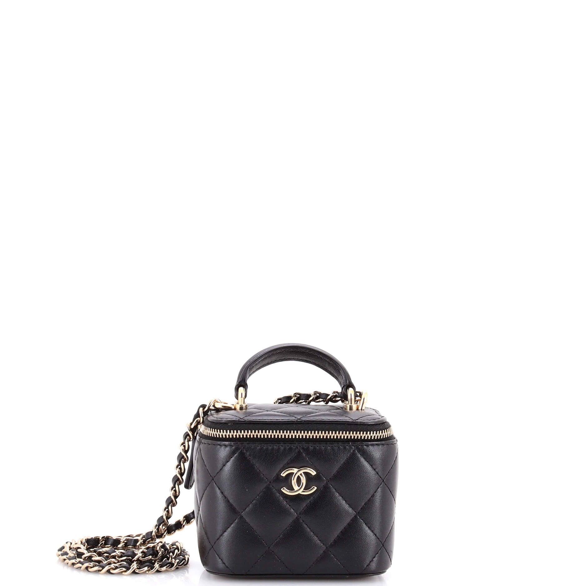 Chanel Classic Top Handle Vanity Case with Chain Size ONE SIZE - 1 Thumbnail