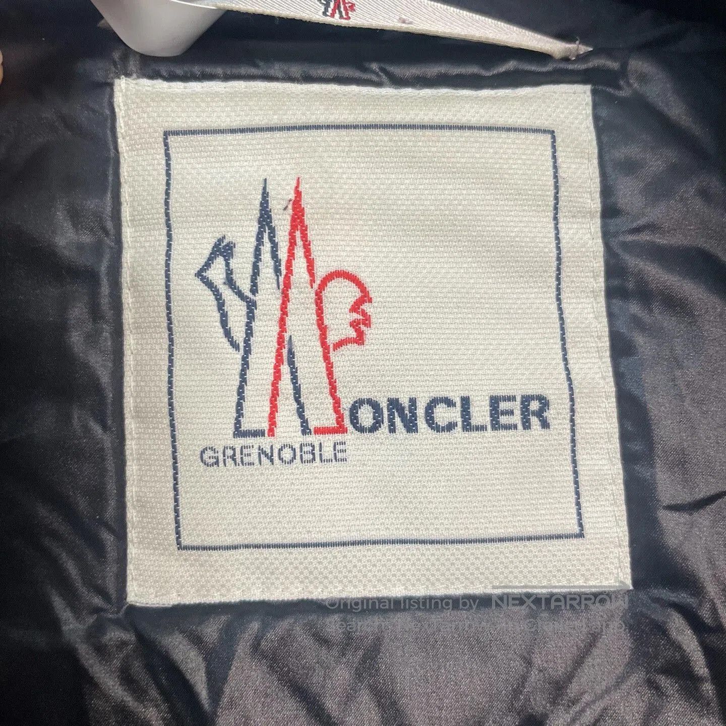 Moncler moncler checkered down jacket with fur collar. Size US XL / EU 56 / 4 - 3 Thumbnail