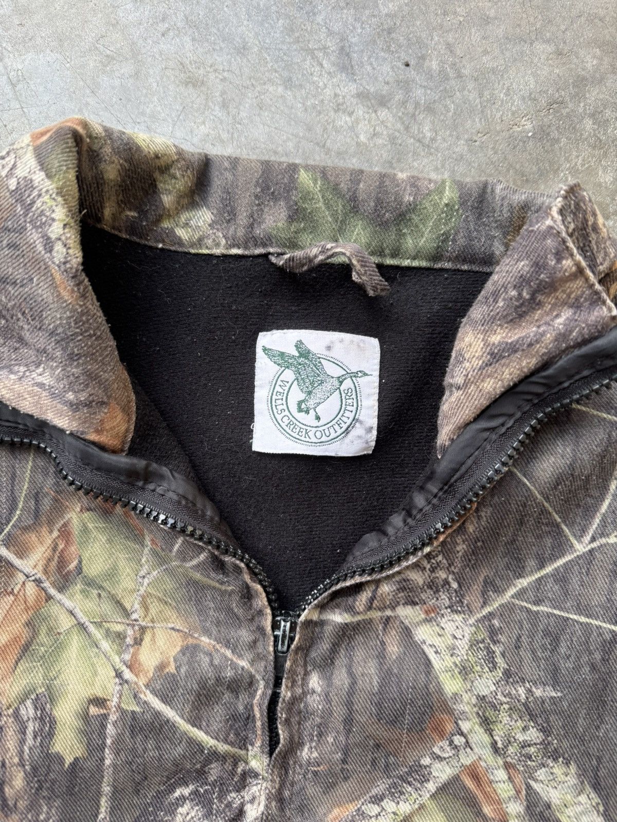 Realtree × Vintage Vintage 90’s Real Tree Faded Camo Bomber Jacket Size US L / EU 52-54 / 3 - 4 Thumbnail