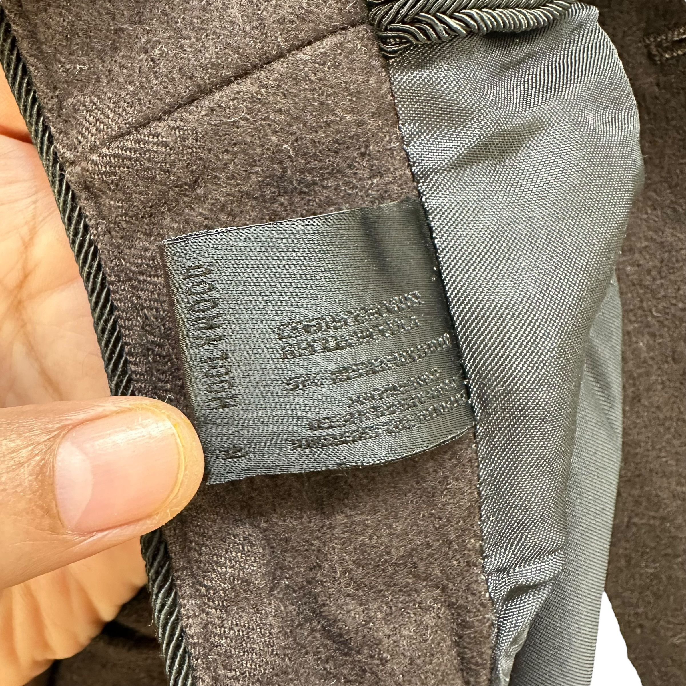 N.Hoolywood N. HOOLYWOOD Brown Wool Coat Jacket #A53-1237 Size US S / EU 44-46 / 1 - 7 Thumbnail