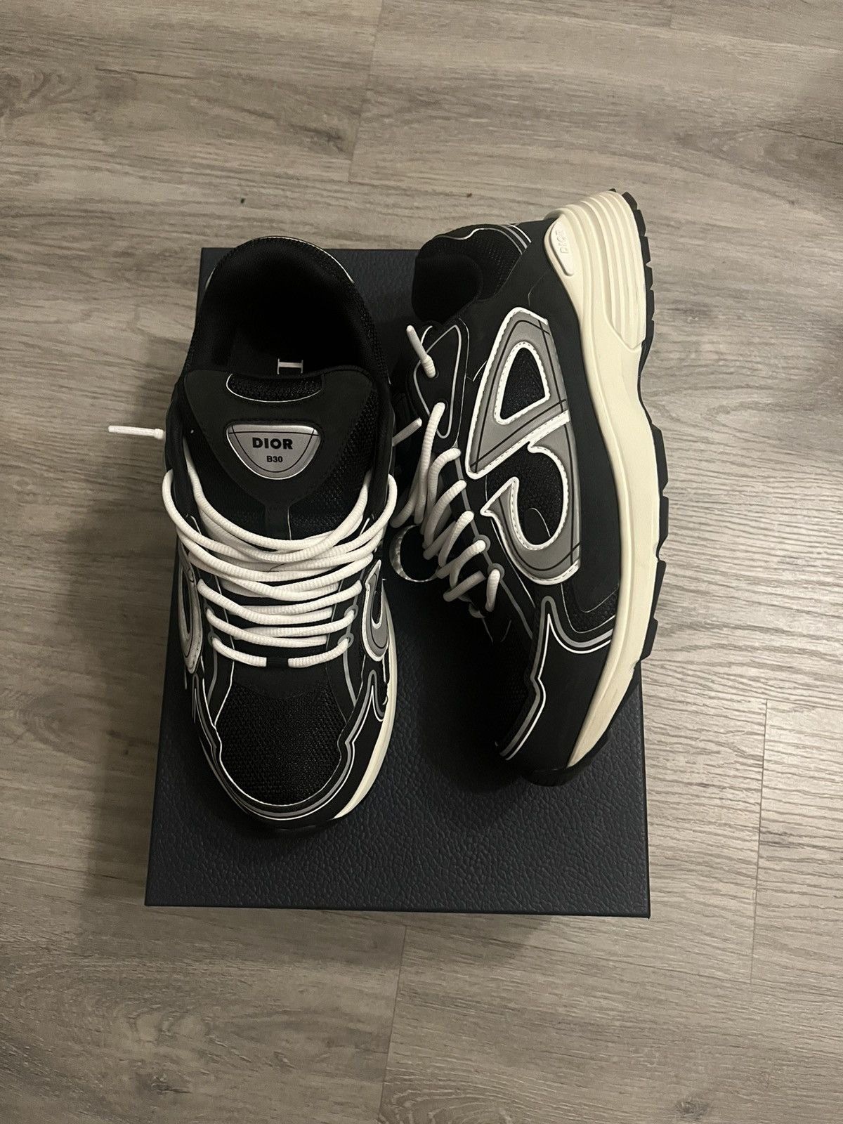 Dior Dior b30 black-white Size US 10 / EU 43 - 15 Thumbnail