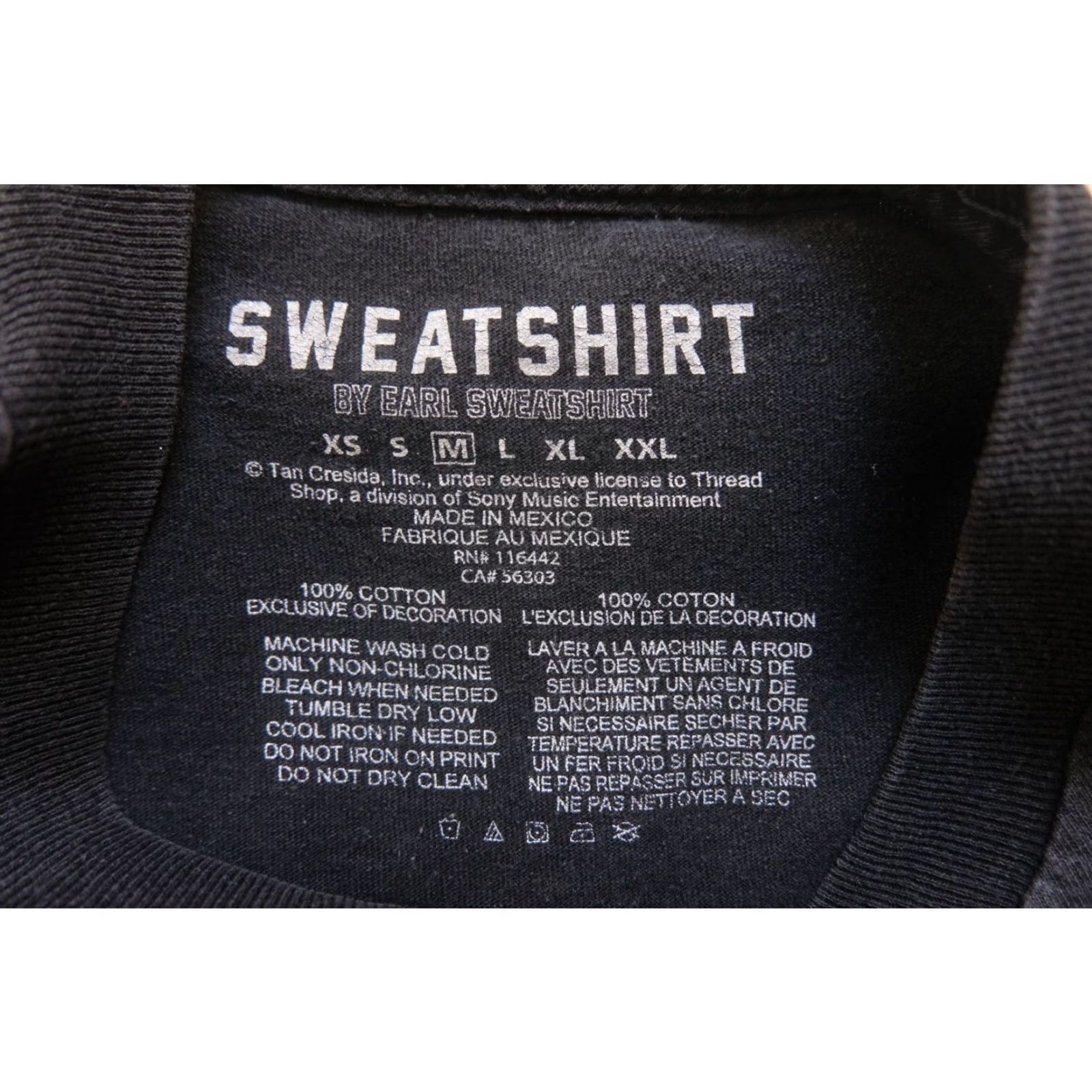 Golf Wang VINTAGE OFWGKTA Golf Wang EARL SWEATSHIRT MUSIC VTG Y2K RAP TEE GRAPHIC T SHIRT SZ M Mens Black Cotton Short Sleeve Crew Neck 2000s Music Size US M / EU 48-50 / 2 - 6 Thumbnail
