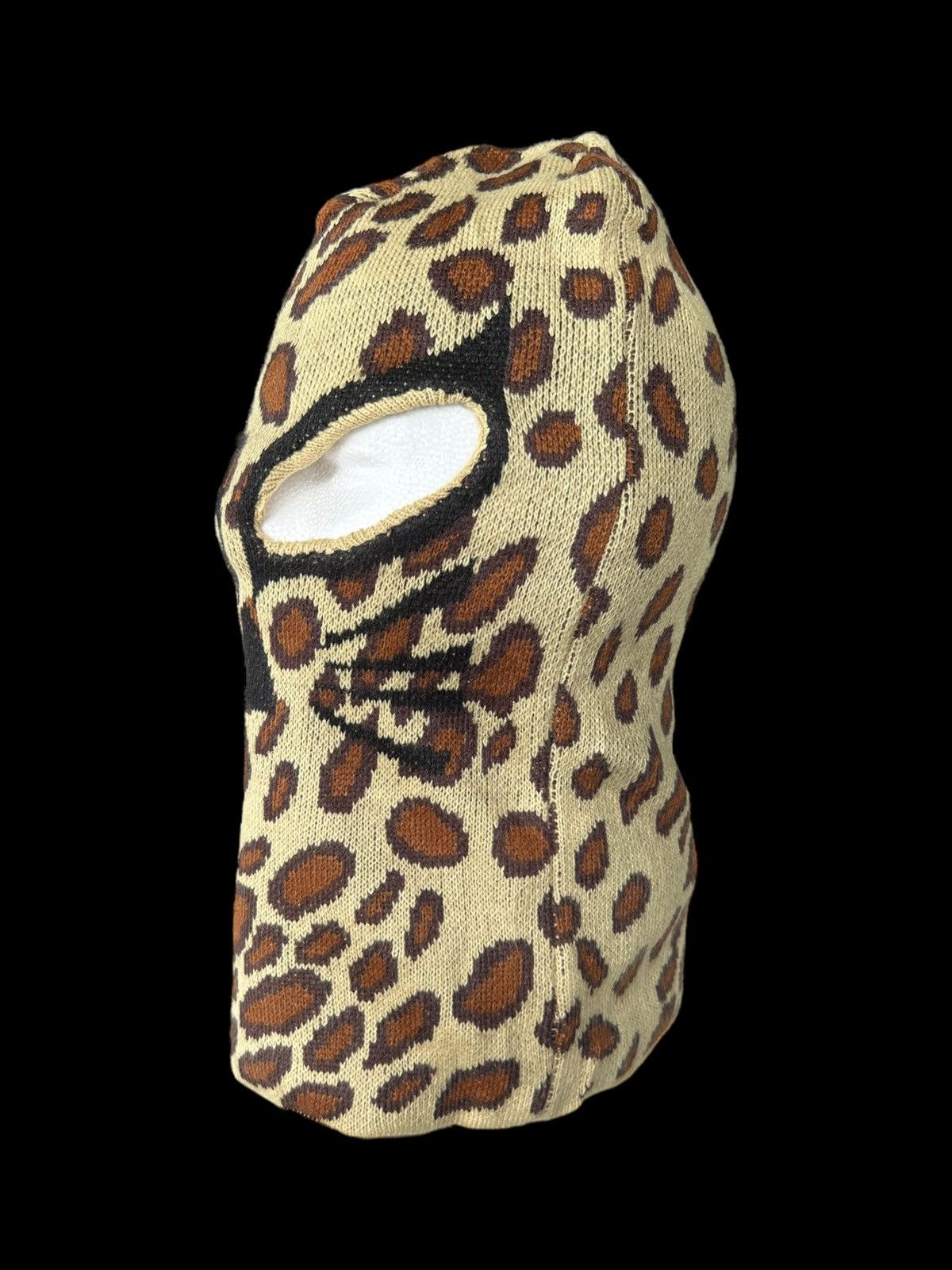 Japanese Brand × Kapital × Vintage Leopard Balaclava Masked Crazy Rare Design ☠️ Size ONE SIZE - 3 Thumbnail