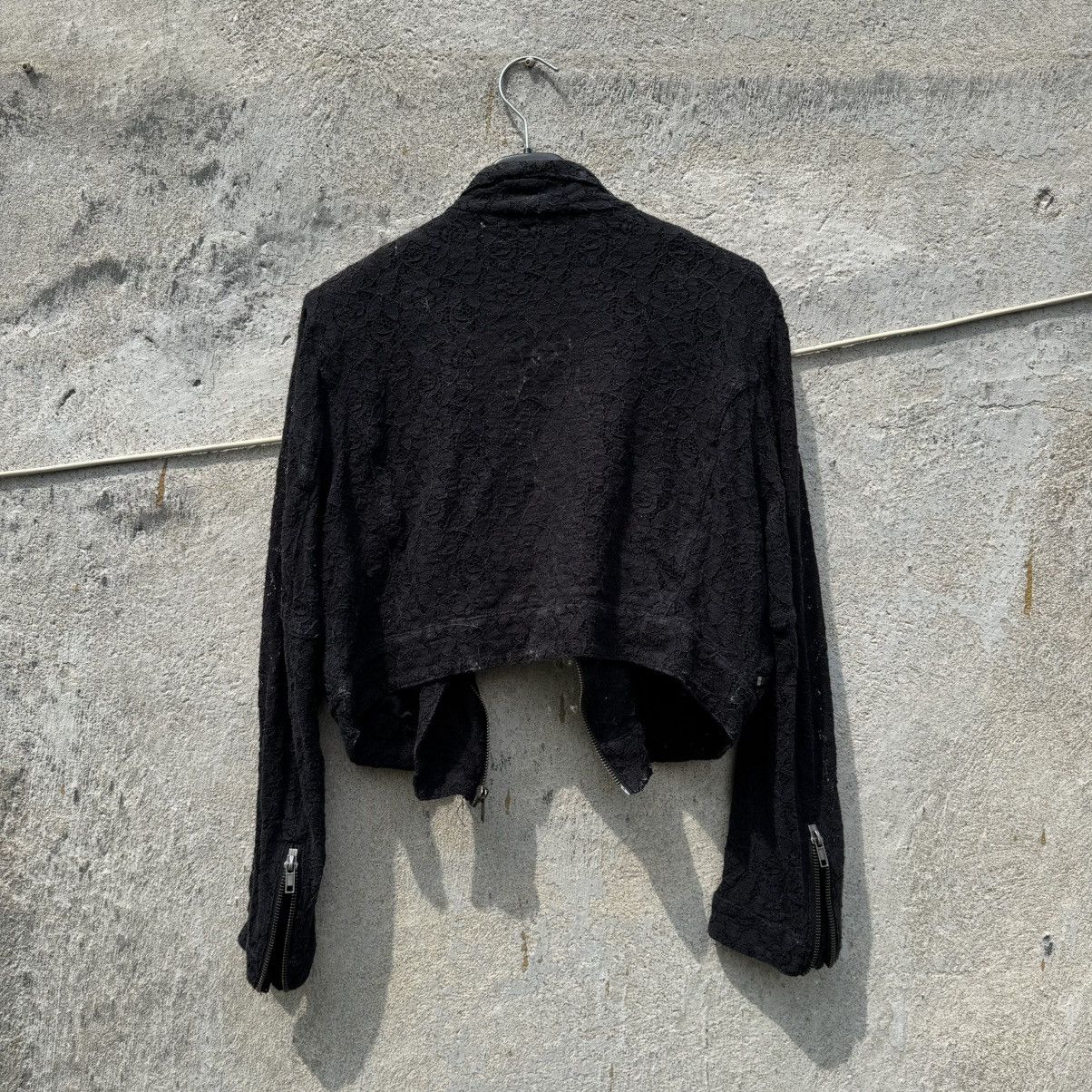 Other Avant Garde Transparent Boxy Mesh Bomber Jacket Opium Size M / US 6-8 / IT 42-44 - 6 Thumbnail