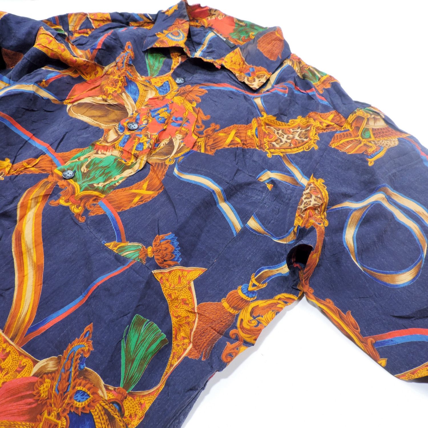 Christian Dior Monsieur CHRISTIAN DIOR MONSIEUR BAROQUE CUPRO LONG SLEEVE SHIRT Size US L / EU 52-54 / 3 - 12 Thumbnail