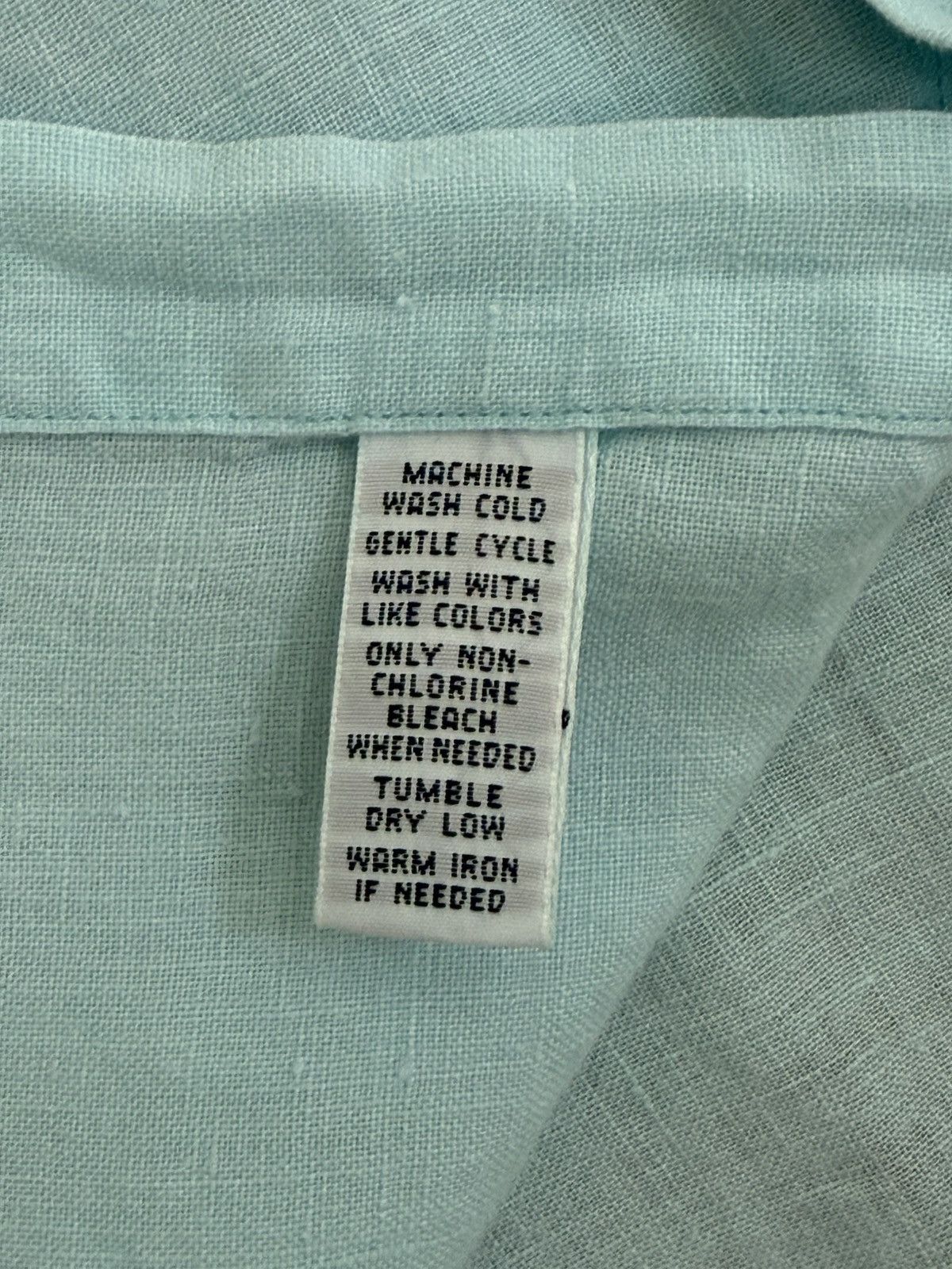 Ralph Lauren Polo Ralph Lauren Linen Shirt Short Sleeve Blue L Size US L / EU 52-54 / 3 - 6 Thumbnail
