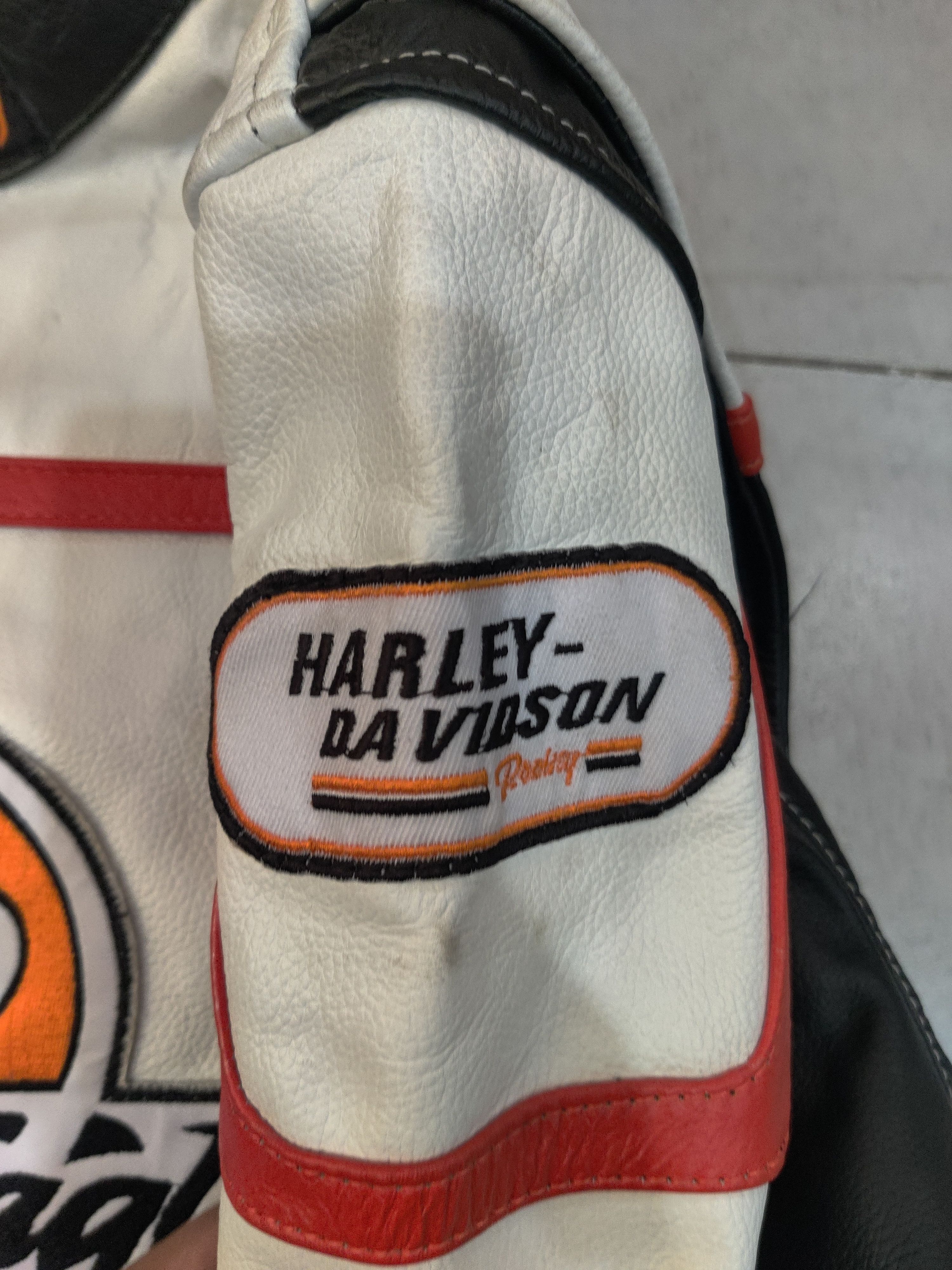 Harley Davidson Harley Davidson Vintage Leather Jacket Size US M / EU 48-50 / 2 - 7 Thumbnail