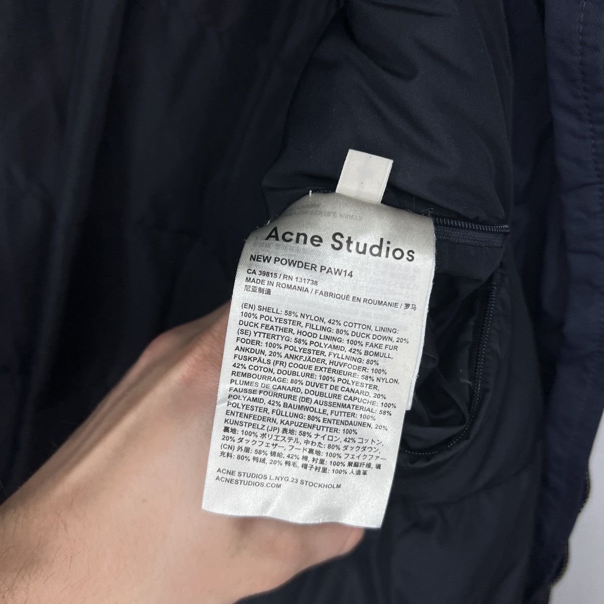 Acne Studios Acne Studios Parka Coat Puffer Jacket Size US M / EU 48-50 / 2 - 11 Thumbnail