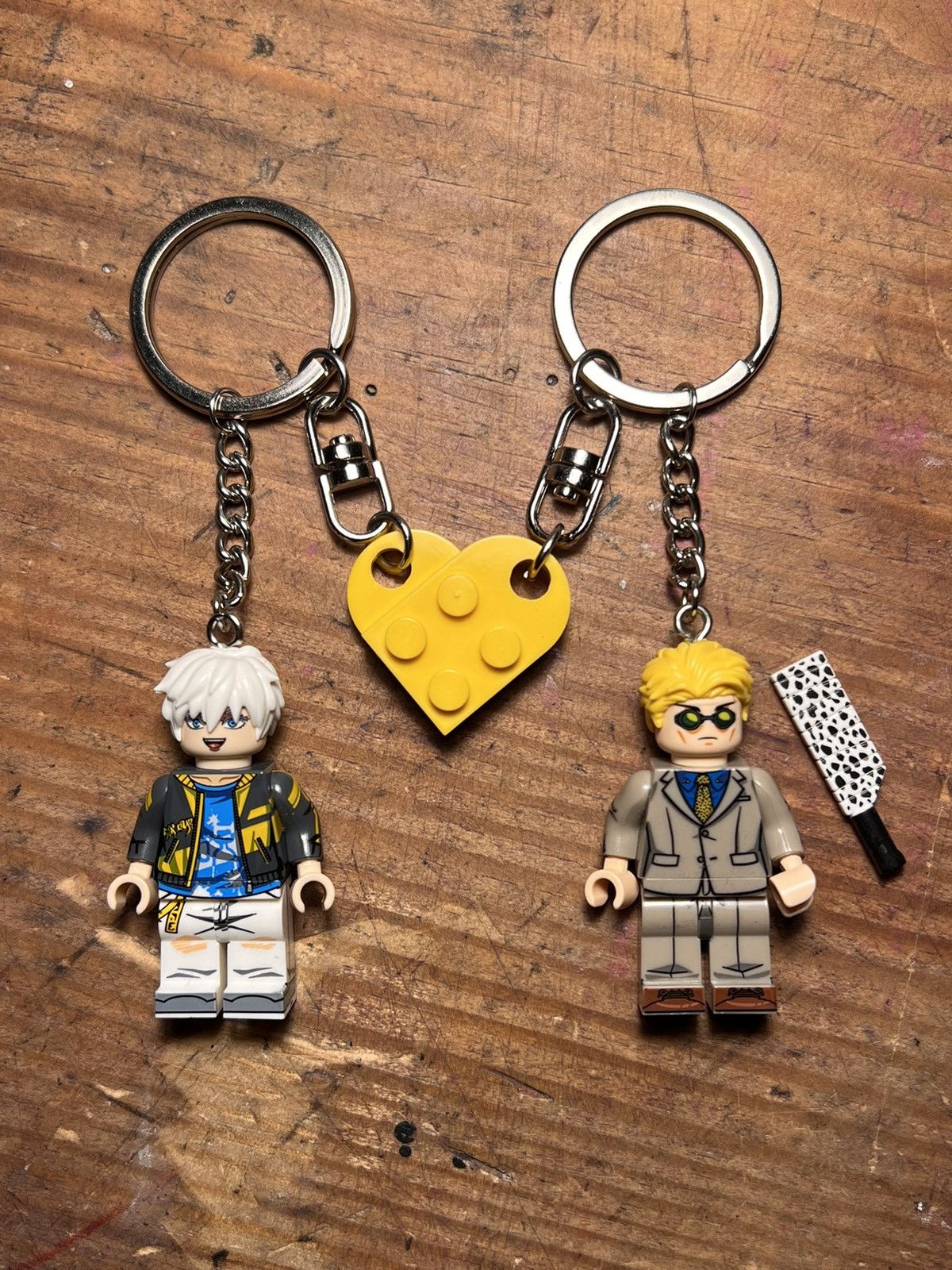 Anime Nanami gojo Jujutsu Kaisen anime minifigure keychain keyring Size ONE SIZE - 2 Thumbnail
