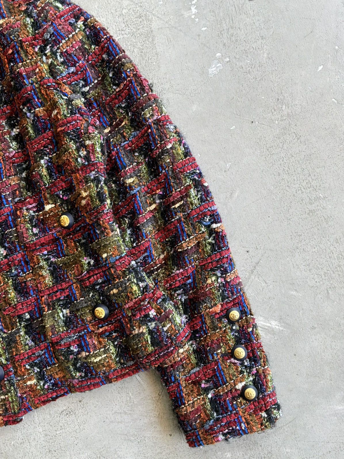 Chanel 1993 Chanel - Multicolor - Tweed Blazer Size XS / US 0-2 / IT 36-38 - 5 Thumbnail