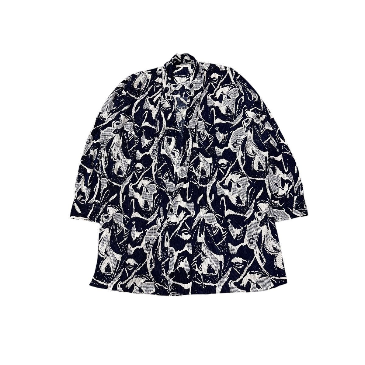 Pleats Please Issey Miyake Vintage Pleat Please Cardigan Style Buttonless Jacket Size L / US 10 / IT 46 - 1 Thumbnail