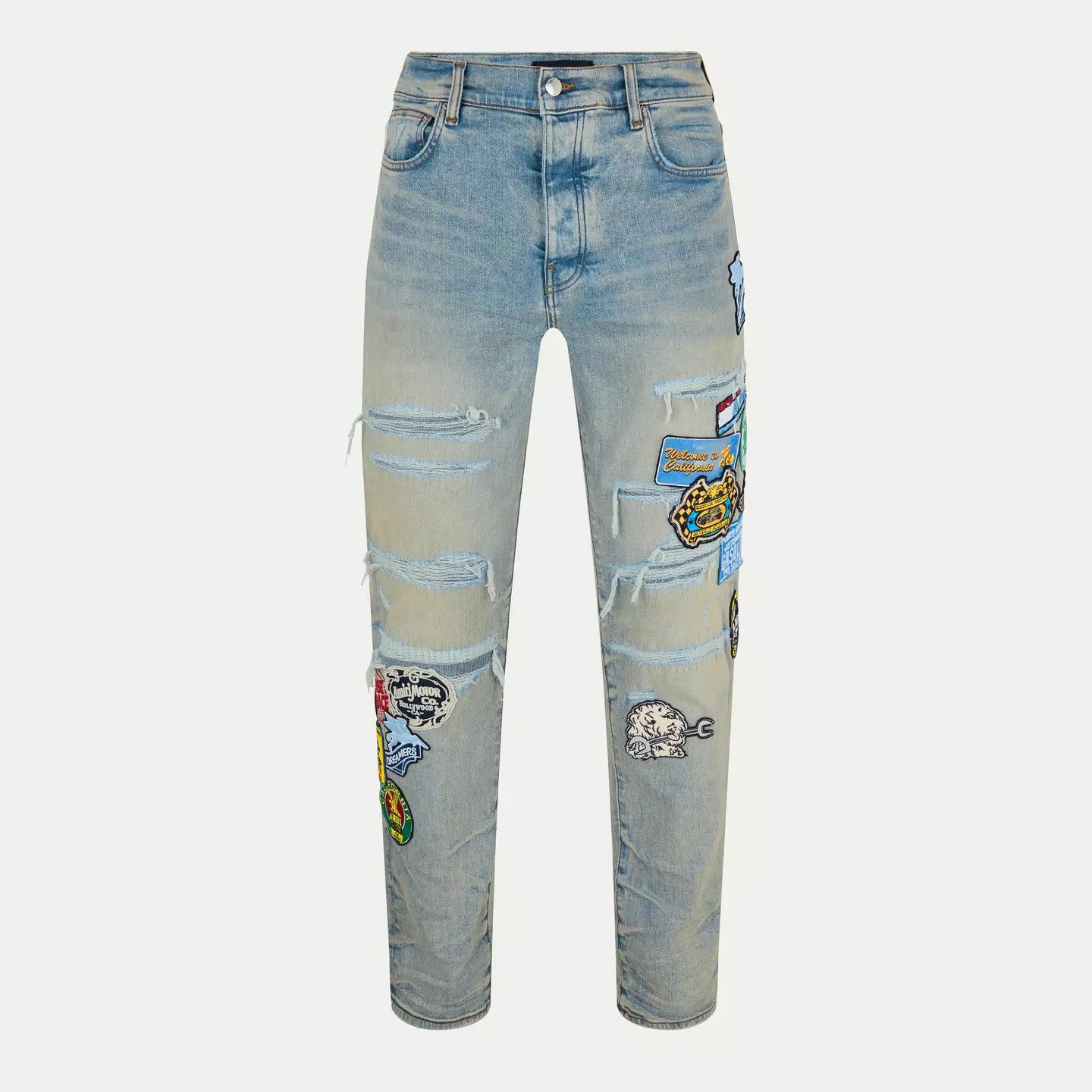 Amiri o1g2r1mq0426 Skinny Jeans in Antique Indigo Size US 34 / EU 50 - 1 Thumbnail