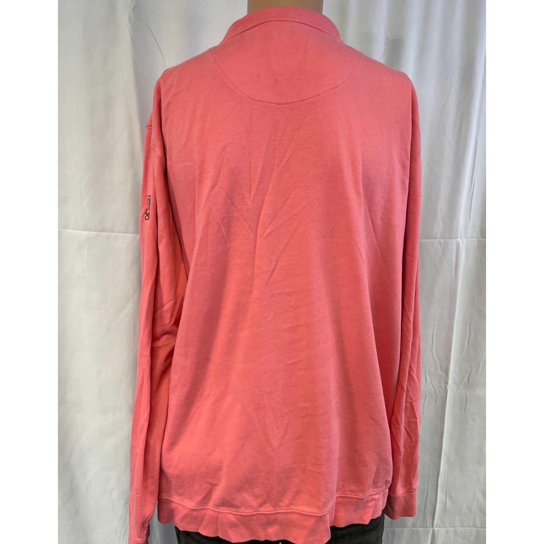 johnnie-O Johnnie-O Men's Pink Sweatshirt/Pullover Sz XL SKU 4705 Size XL / US 12-14 / IT 48-50 - 2 Thumbnail