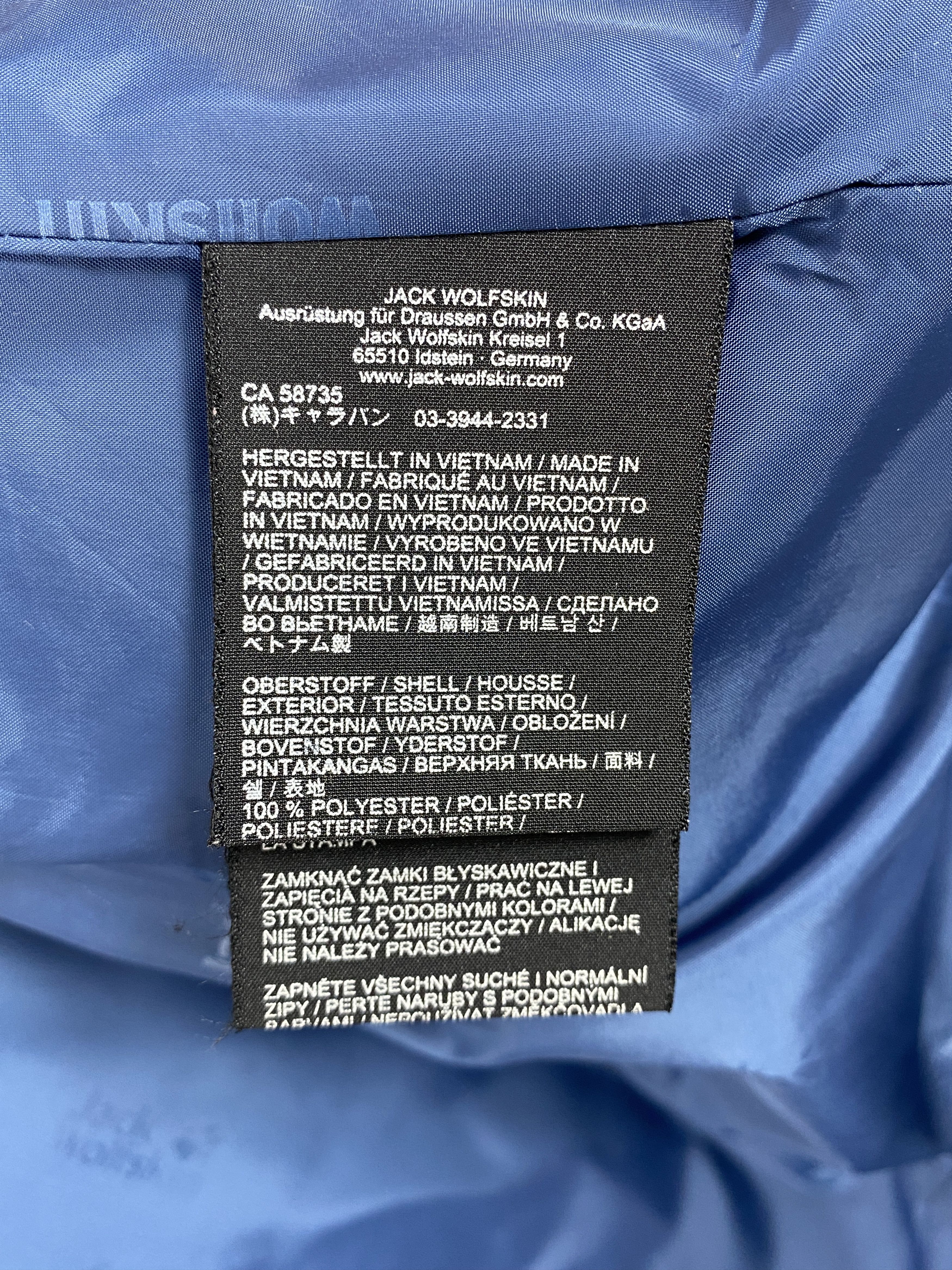 Jack Wolfskin Vintage Jack Wolfskin Hoodie Puffer Jacket J1898 Size S / US 4 / IT 40 - 11 Thumbnail