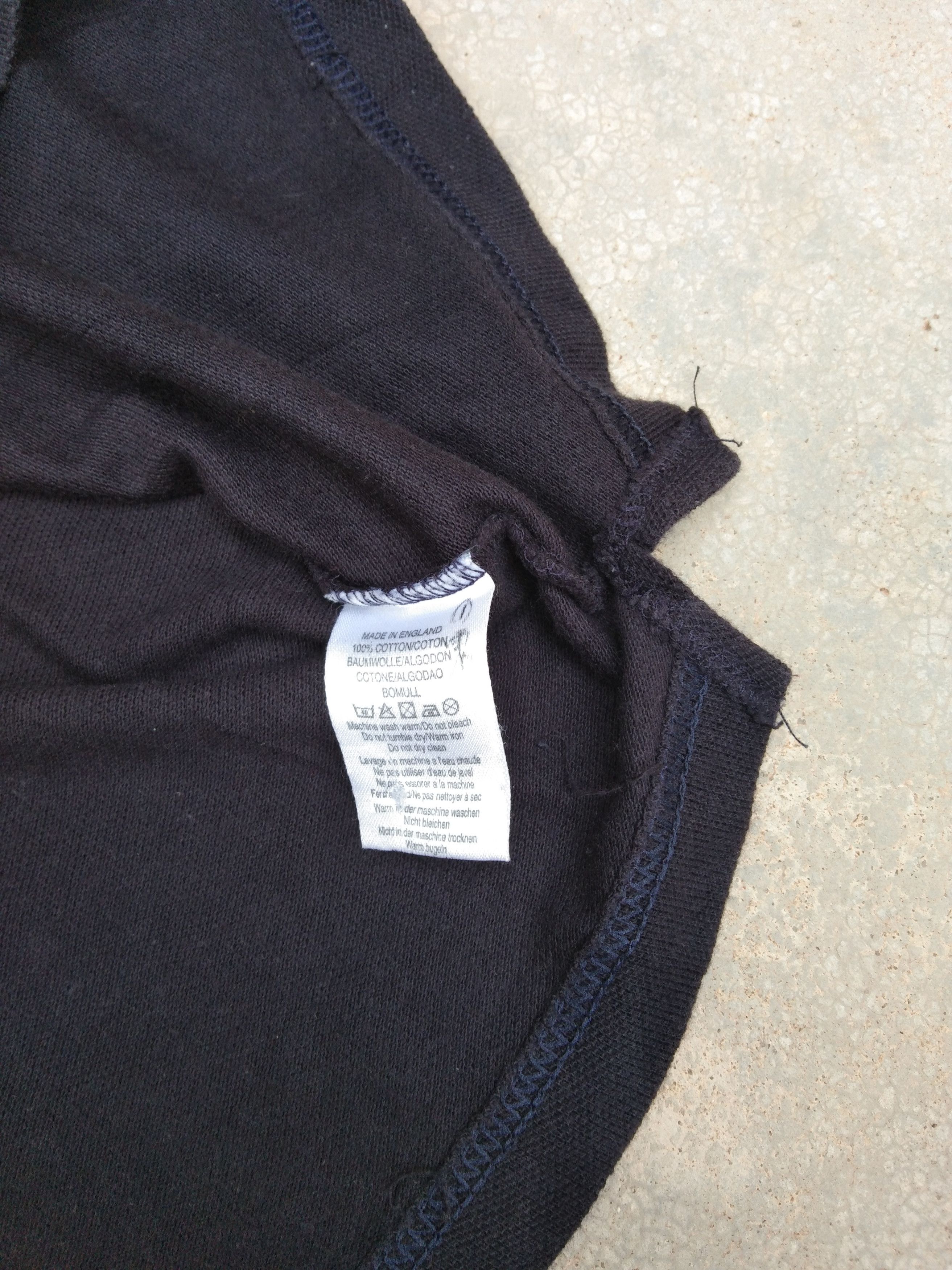 Burberry 90s Vintage Burberrys Polo Tee Long Sleeve Made In England Size US S / EU 44-46 / 1 - 6 Thumbnail