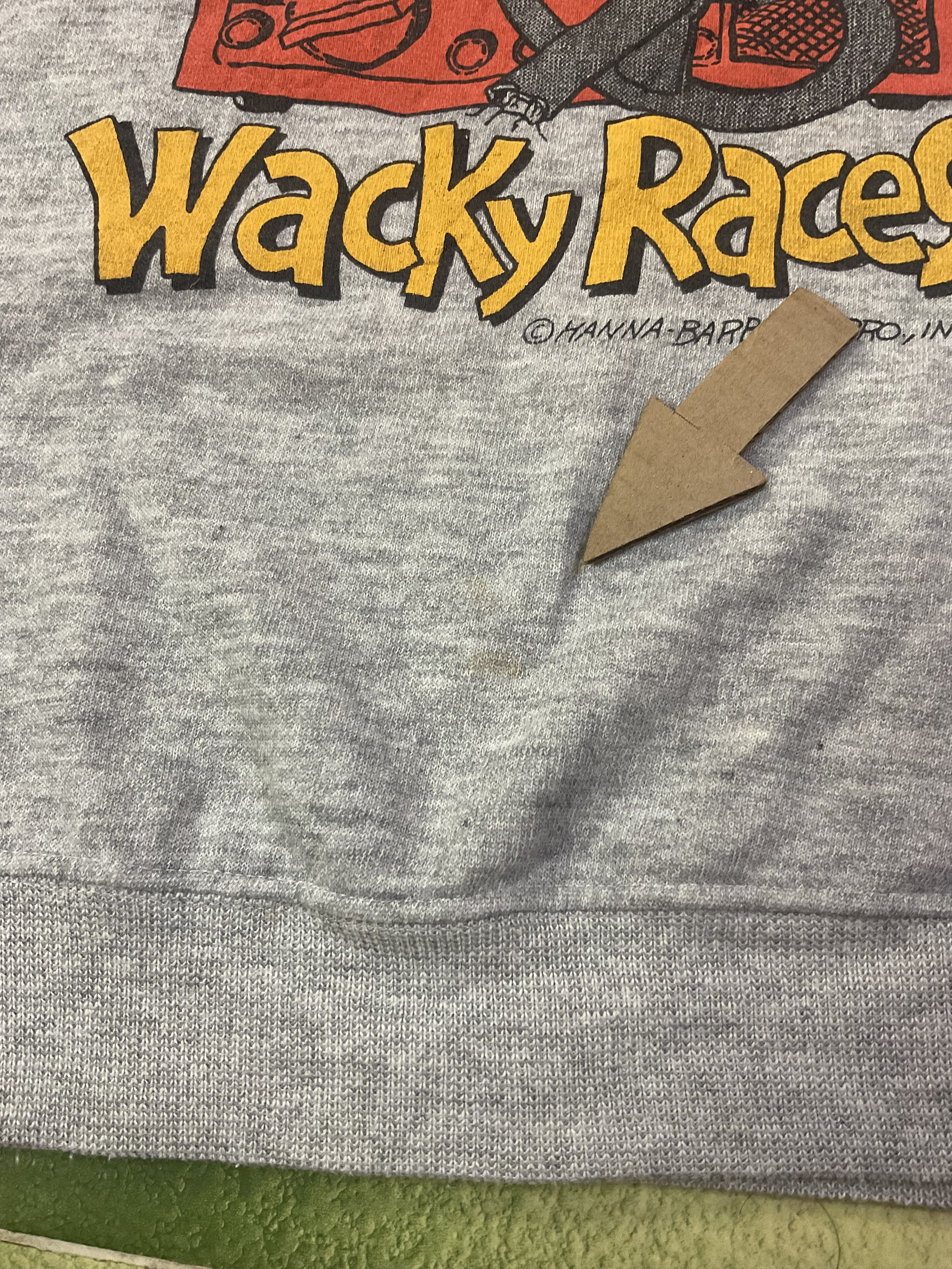 Cartoon Network Vintage Muttley Wacky Races Sweatshirt Cartoon Pullover Size US M / EU 48-50 / 2 - 5 Thumbnail