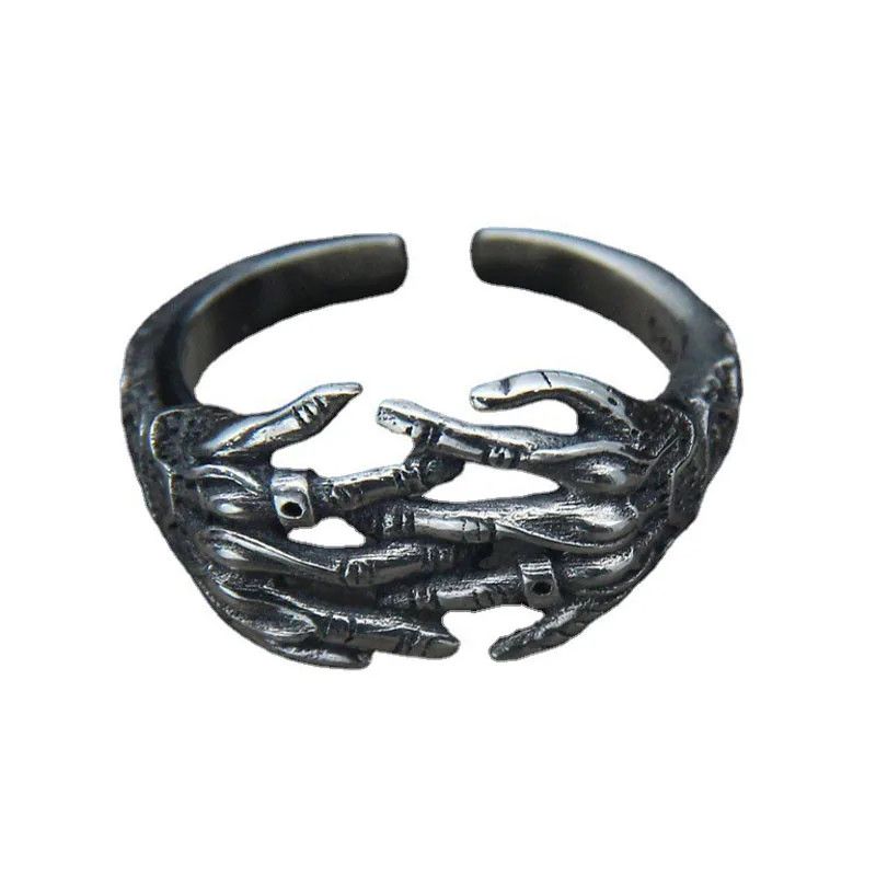 Jewelry × Vintage Vintage Fingers Together Ring Size ONE SIZE - 2 Thumbnail