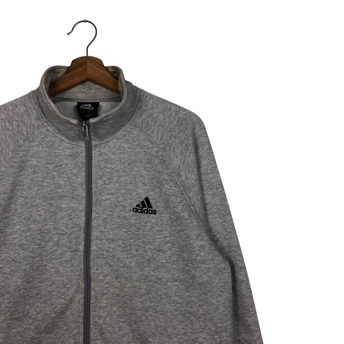 Adidas 📌Vintage Zipper Jacket Adidas Big Logo Size US L / EU 52-54 / 3 - 7 Thumbnail