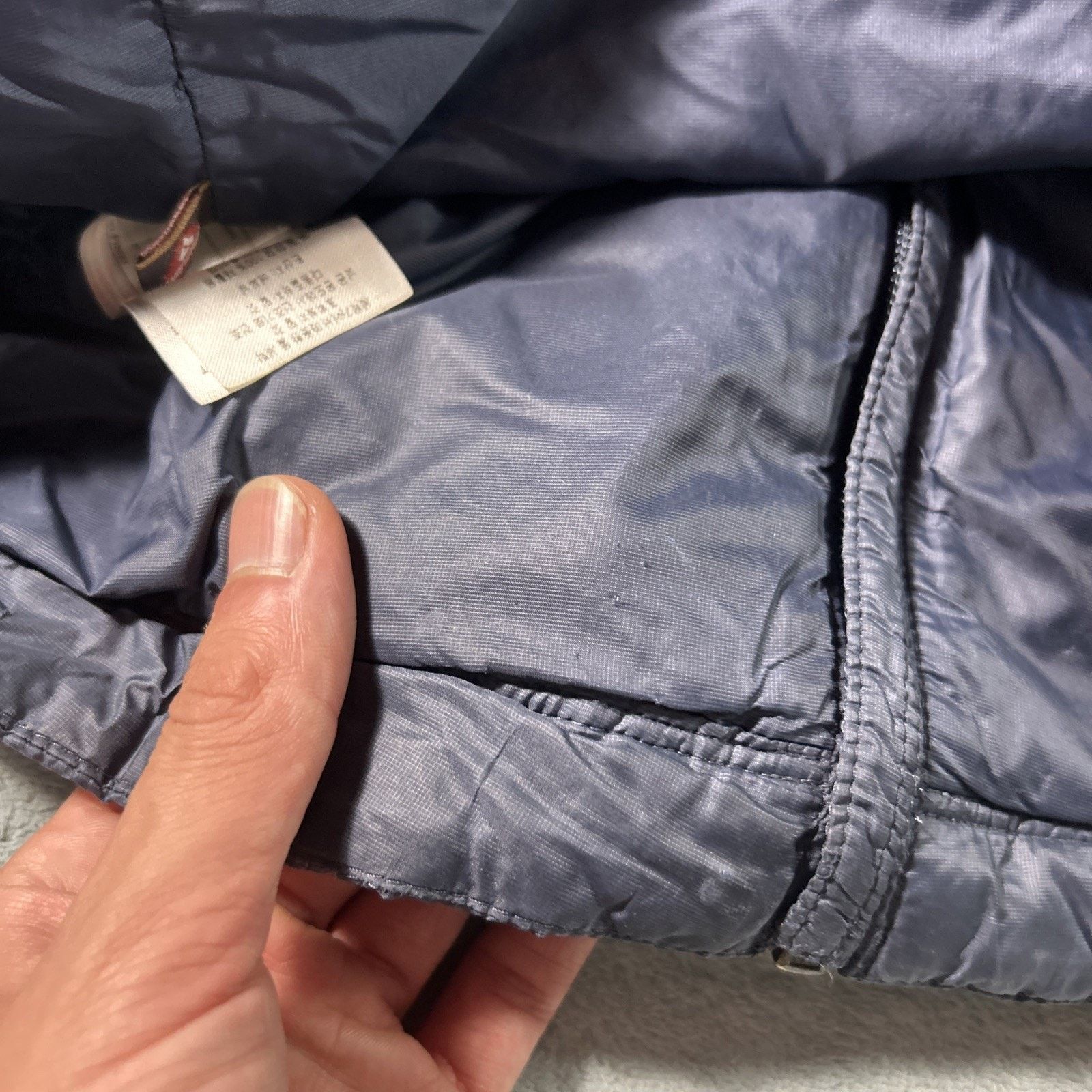 Patagonia Patagonia Nano Puff Jacket Small Navy Quilted Puffer Coat Size US S / EU 44-46 / 1 - 11 Thumbnail