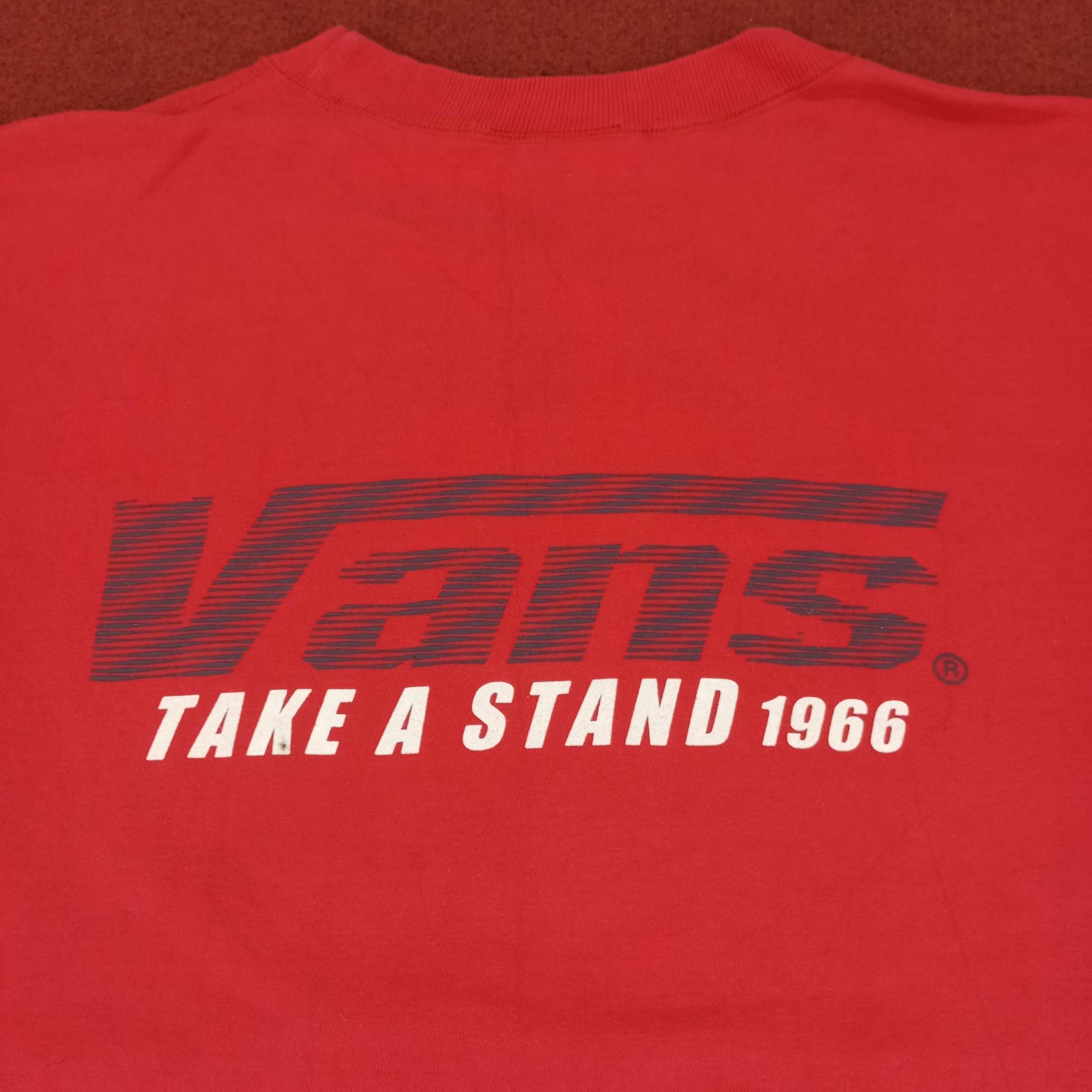 Vans × Vintage Vans Take A Stand Streetwear Style Sweatshirt Size US L / EU 52-54 / 3 - 2 Thumbnail