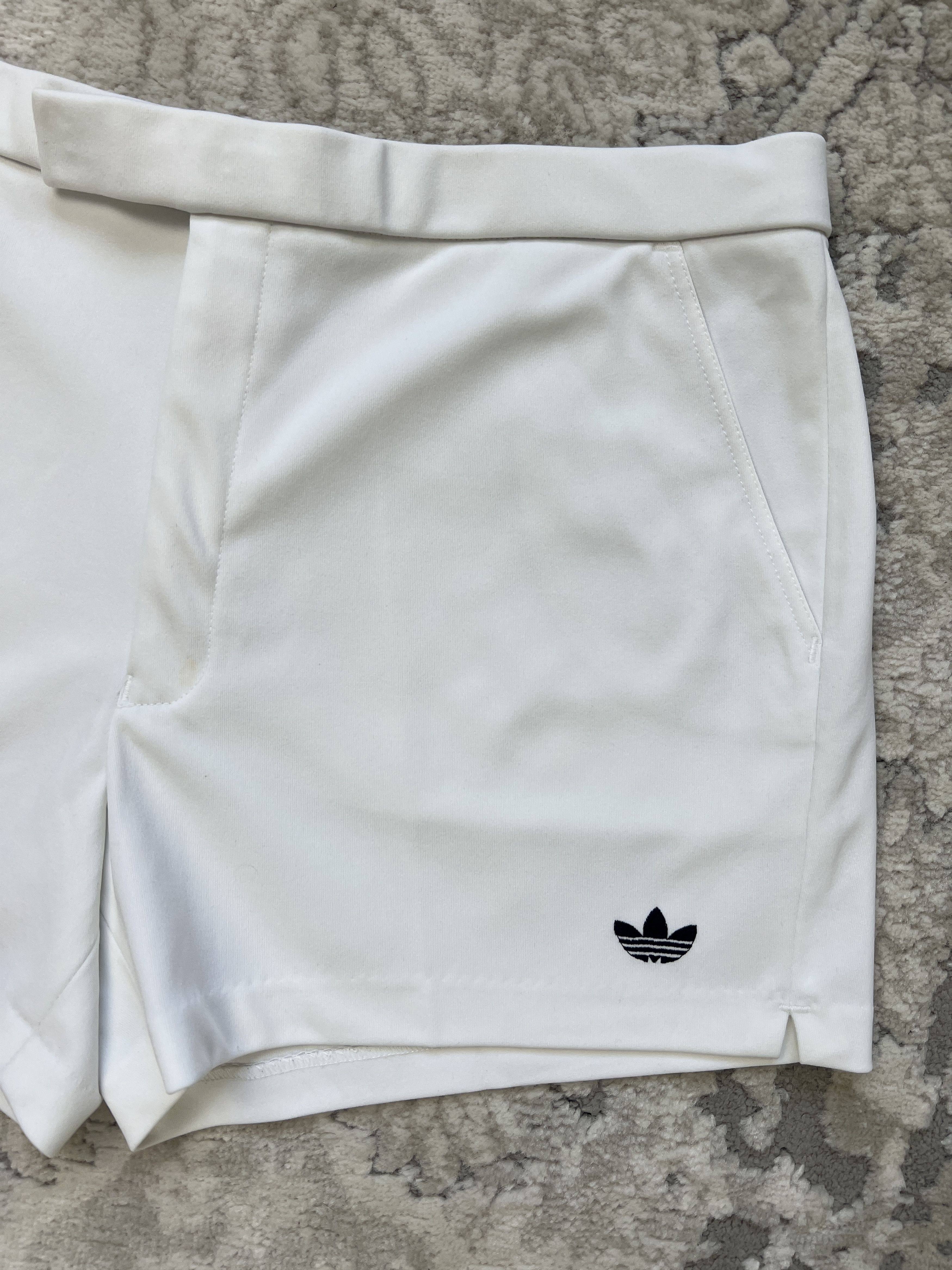 Adidas Vintage Adidas Trefoil White Tennis Sport Shorts Hong Kong Size US 38 / EU 54 - 3 Thumbnail