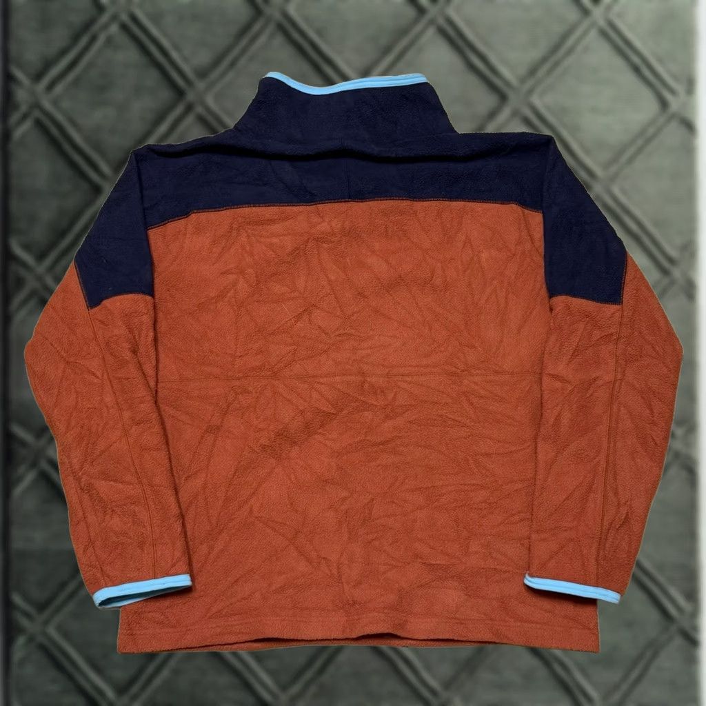 Cotopaxi Cotopaxi Jacket Half-Zip Fleece Synchilla Casual Outdoor Men L Maritime/Spice Geometric Zip Pockets Logo Size US L / EU 52-54 / 3 - 1 Thumbnail
