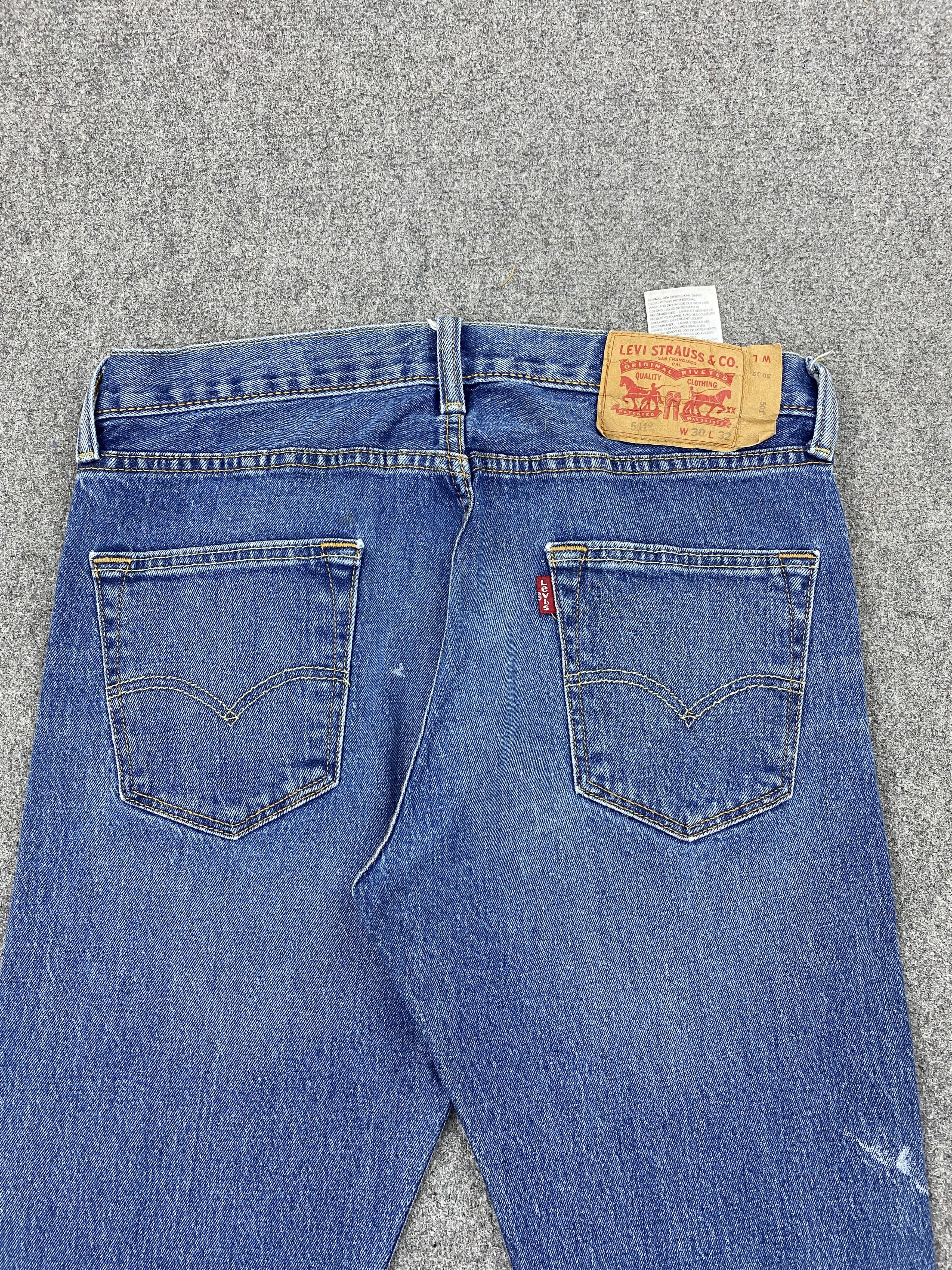 Levi's Vintage Levis 501 Blue Jeans DP2322 Size US 29 - 4 Thumbnail