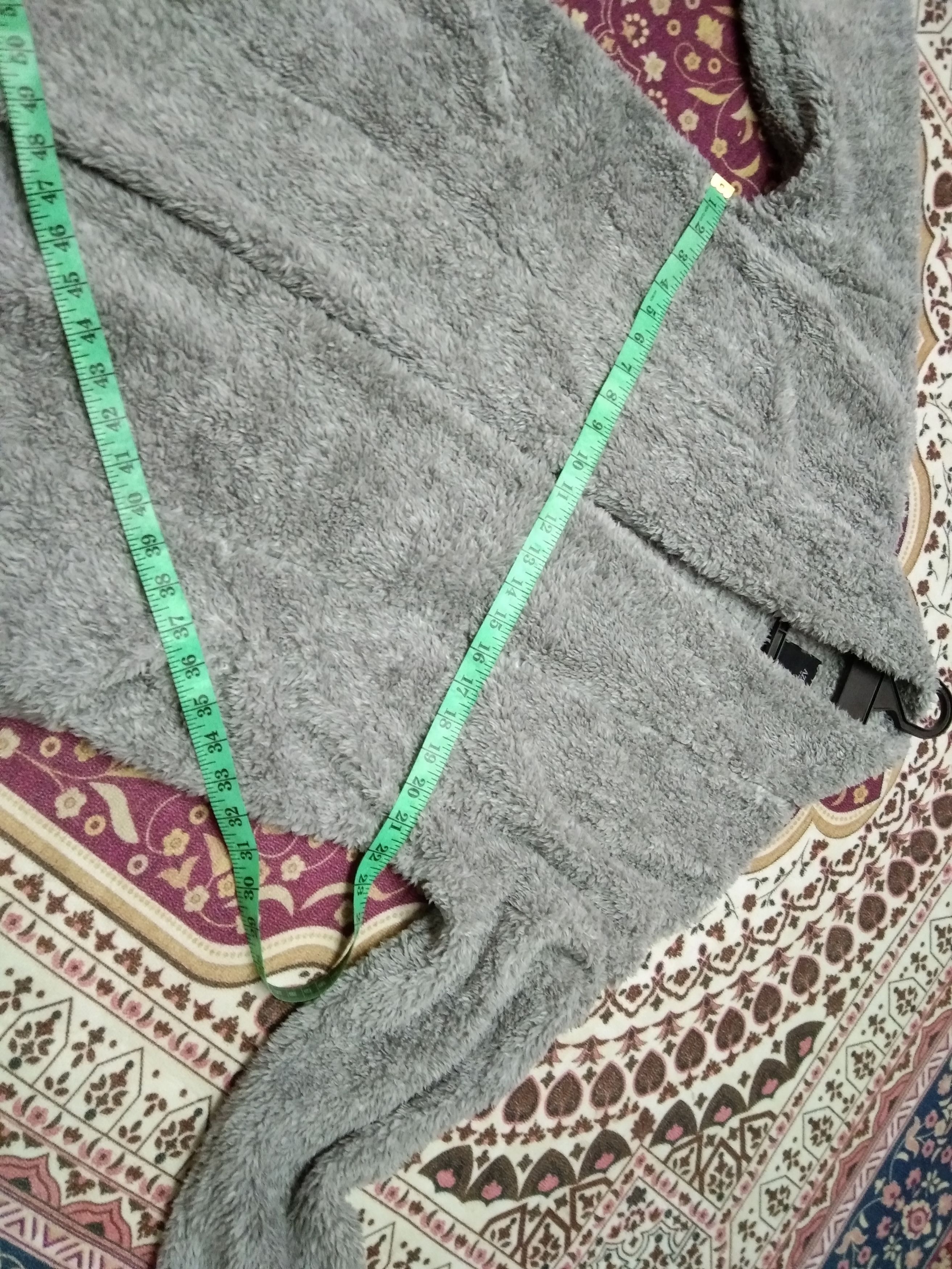 Japanese Brand × MOUSSY AZUL SOFT AND FLUFFY BUTTONLESS JACKET Size ONE SIZE - 11 Thumbnail