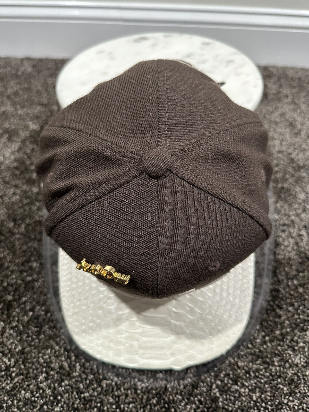 Just Don Just Don x Mitchell & Ness NBA Brown / White Python Hat Size ONE SIZE - 7 Thumbnail